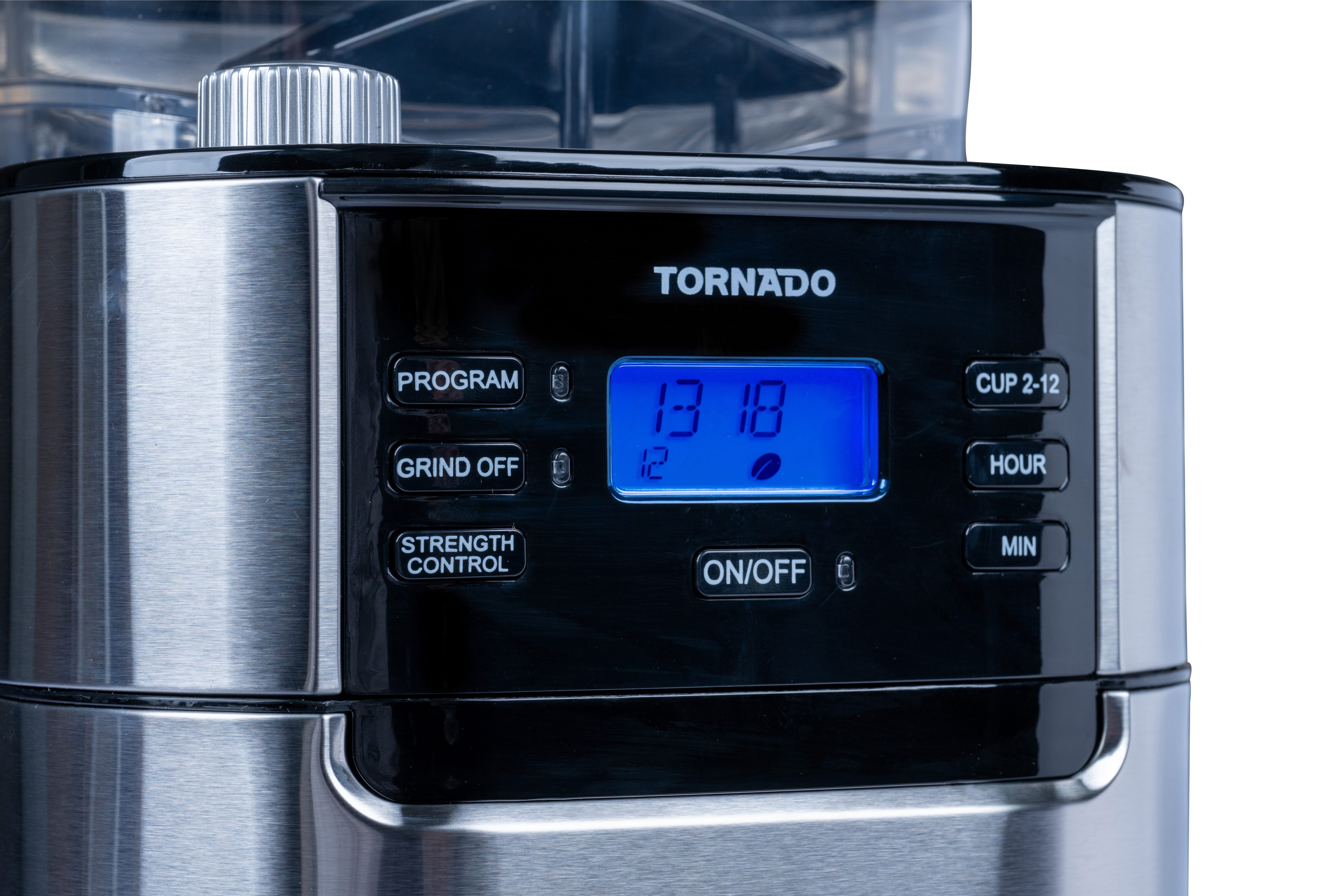 Tornado Filterkaffeemaschine, Permanentfilter, 1000W, platzsparend