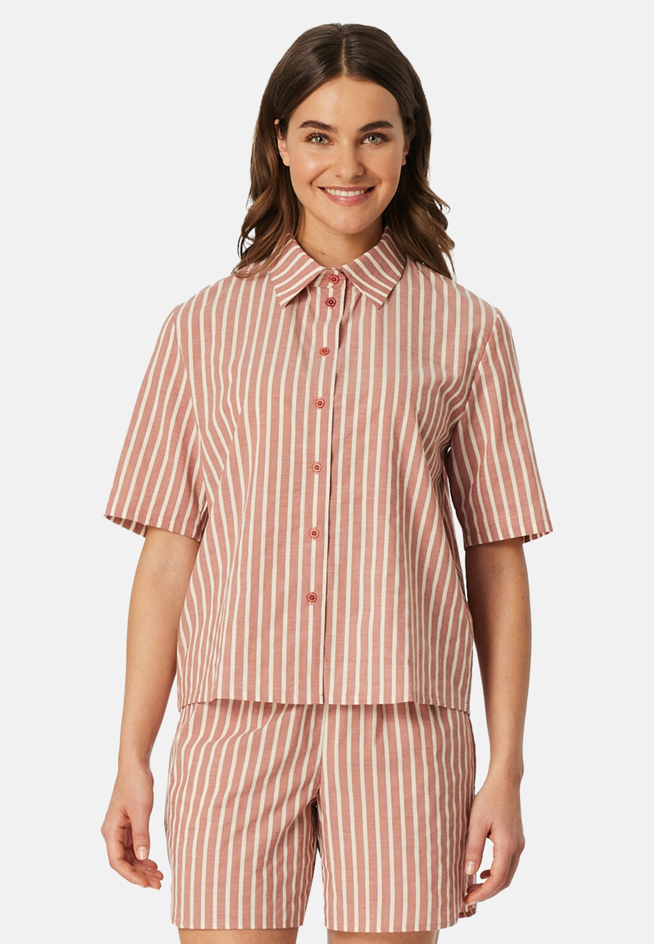 Schiesser Pyjama Selected Premium (Set, 2 tlg) Schlafanzug - Baumwolle - Atmungsaktiv - Weiches, edles Material