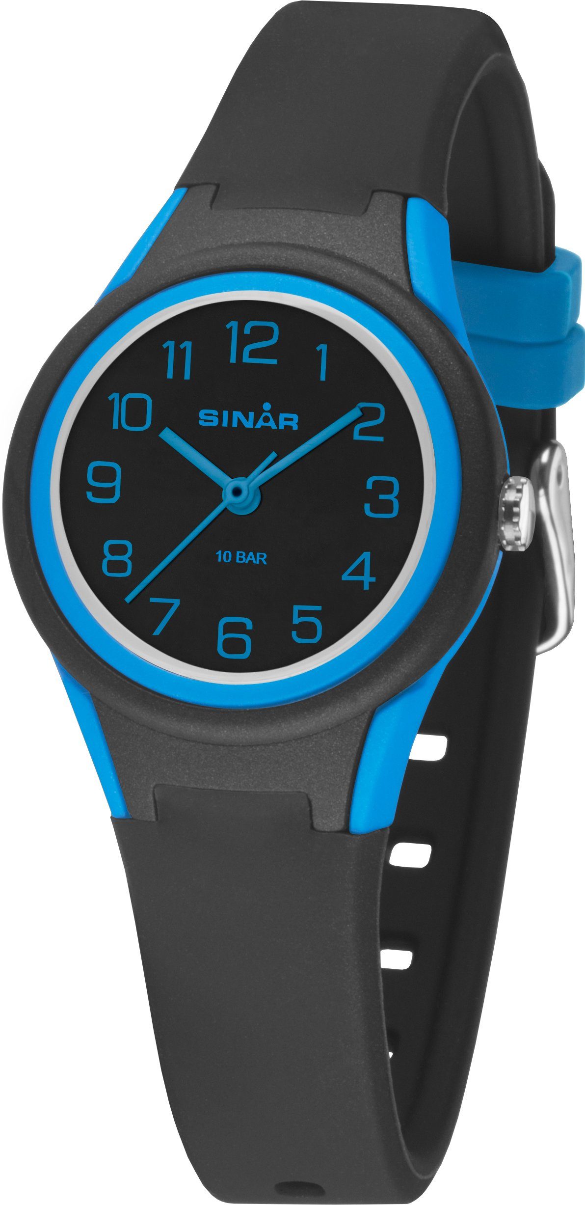 SINAR Quarzuhr XB-47-1, Armbanduhr,Kinderuhr Jungen,Mädchen,Geschenkidee, bis 10 bar wasserd.