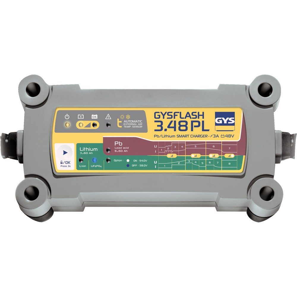 GYS GYSFLASH 3.48 PL 027893 Automatikladegerät 48 V Autobatterie-Ladegerät