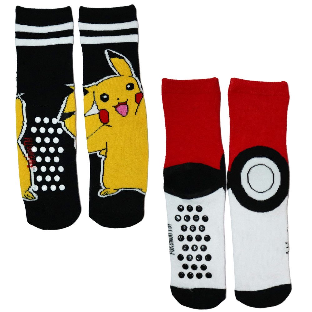 POKÉMON ABS-Socken Pokemon Pikachu Pokeball lange günstig online kaufen