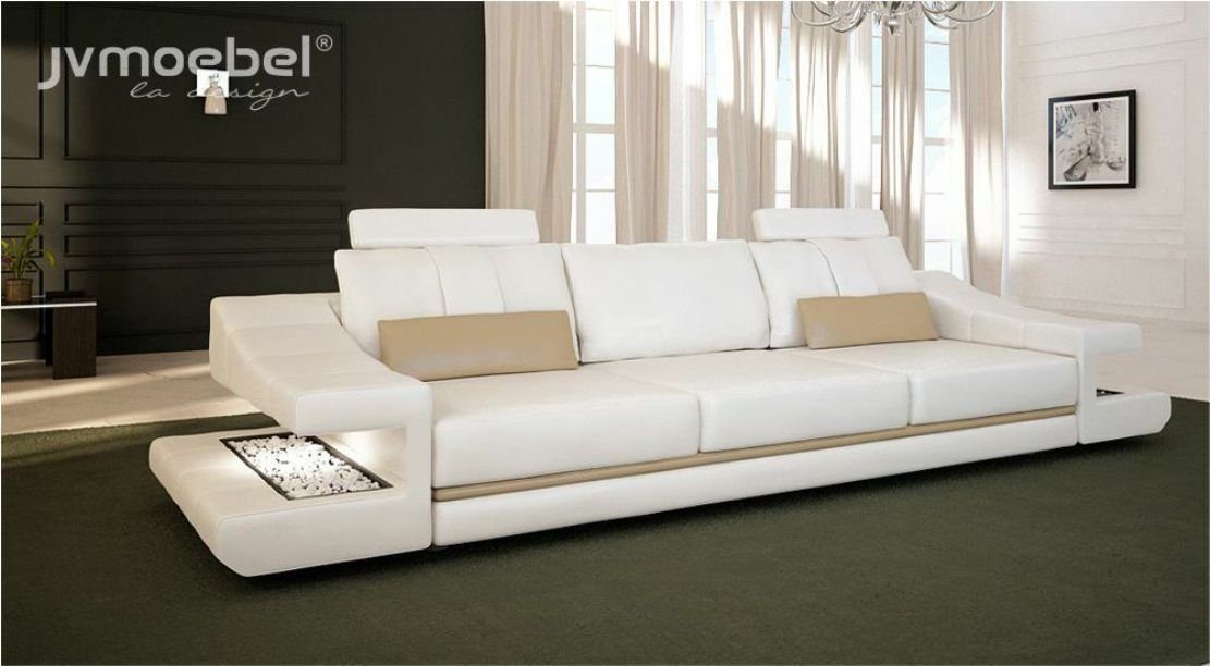 Weißes Moderne 3-Sitzer-Sofa, JVmoebel Europe Holzdesign in Sofas Sofa Made