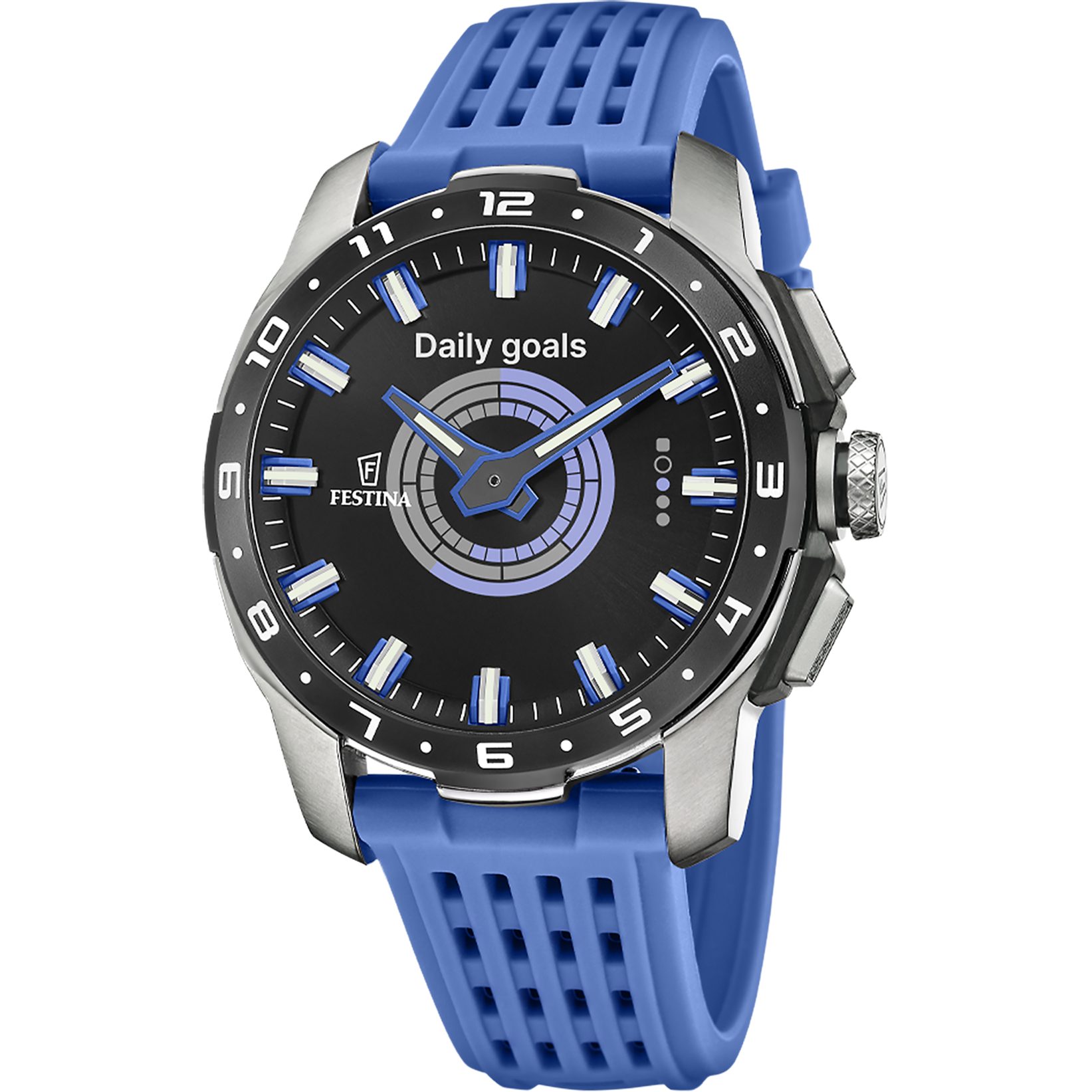 Festina Connected Full D Smartwatch, Armbanduhr, Herrenuhr, Bluetooth, Kamera-Fernbedienung, VO2max