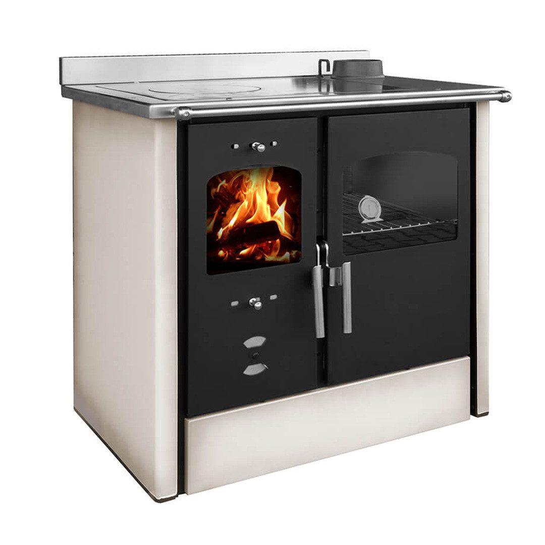 Lincar Kaminofen Küchenofen Lincar Omega cappuccino, 8,4 kW