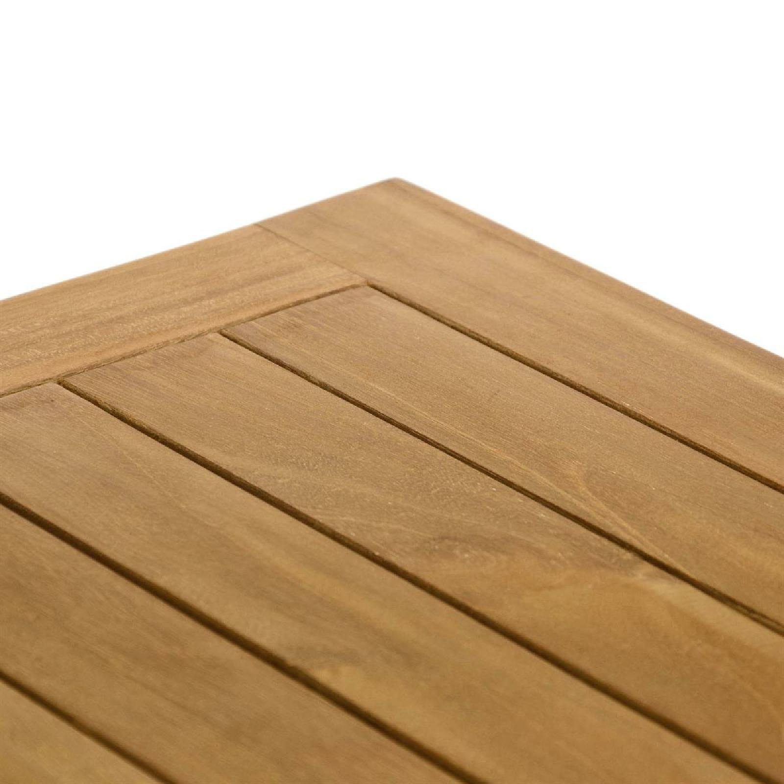 VCM Gartentisch Beistelltisch Blumenhocker Teakholz behandelt günstig online kaufen