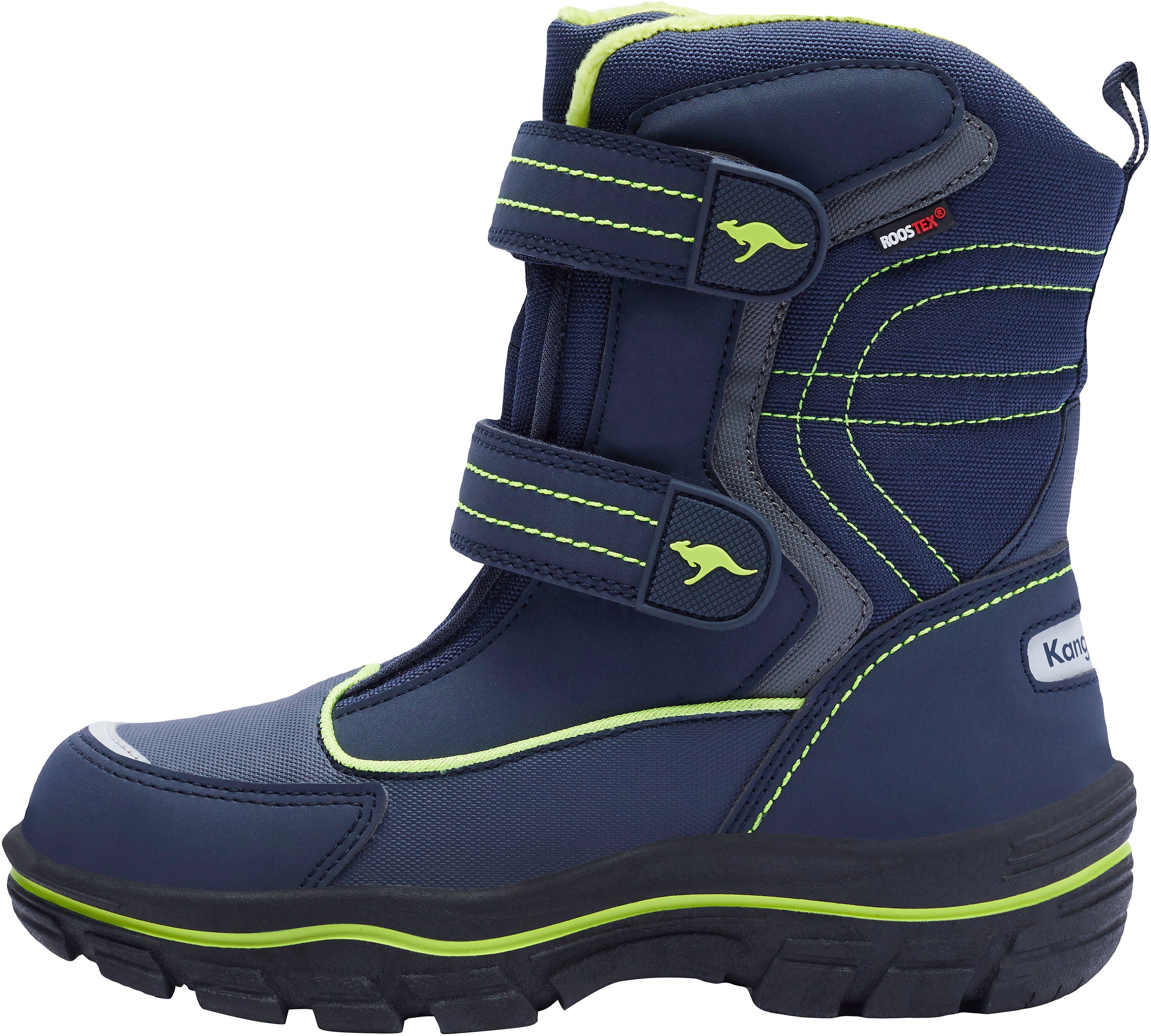 KangaROOS K-Leno V Roostex Winterstiefel Snowboots, Winterboots, Winterschuhe, wasserdicht mit Klettverschluss