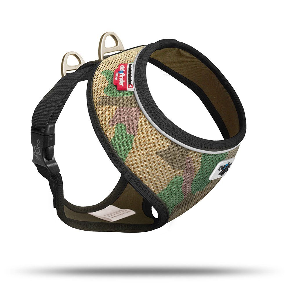 Curli Hunde-Geschirr Basic Geschirr Air-Mesh camo günstig online kaufen