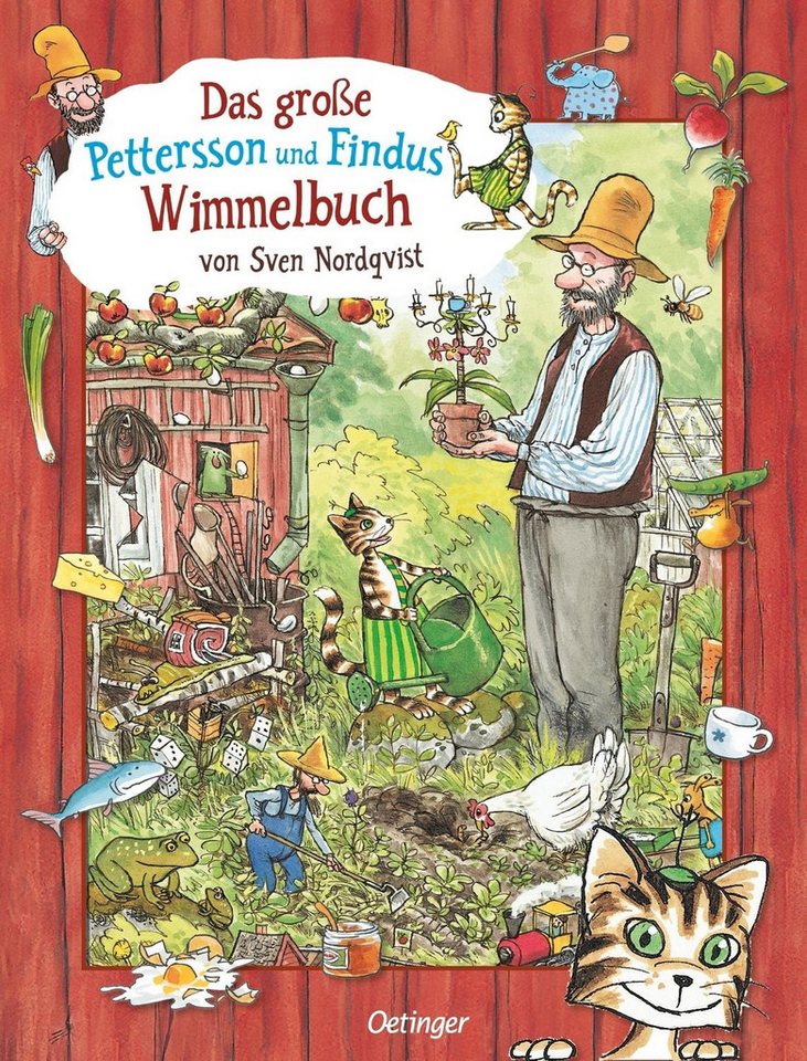 Das große Pettersson und Findus Wimmelbuch / Sven Nordqvist