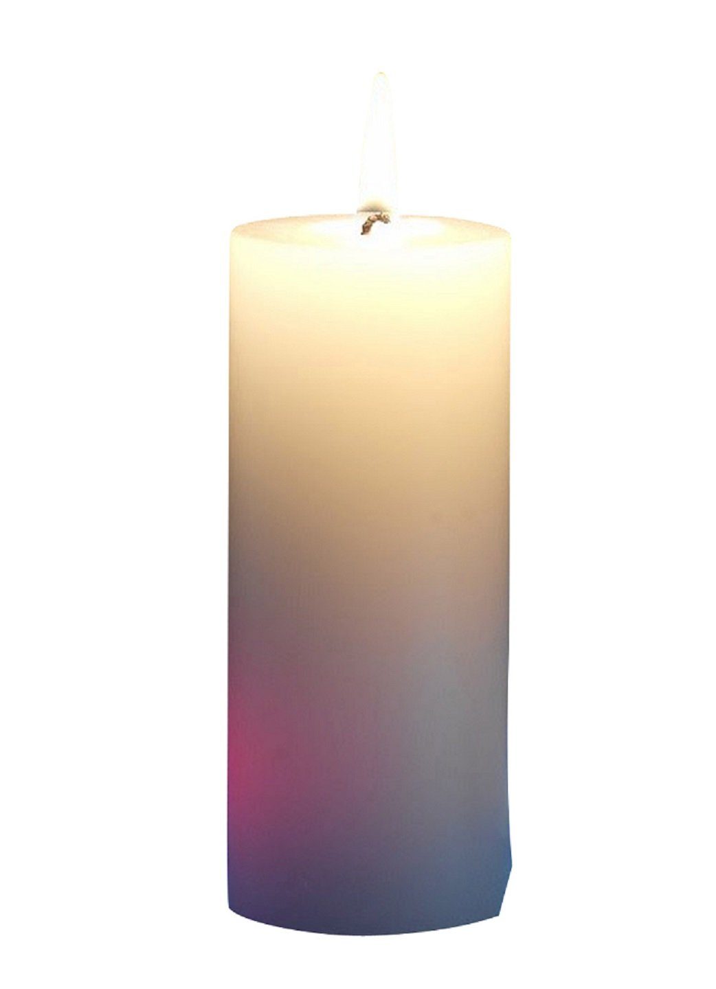 Luna24 simply great ideas... LED-Kerze Regenbogenkerze rund, 4er-Set, mit a günstig online kaufen