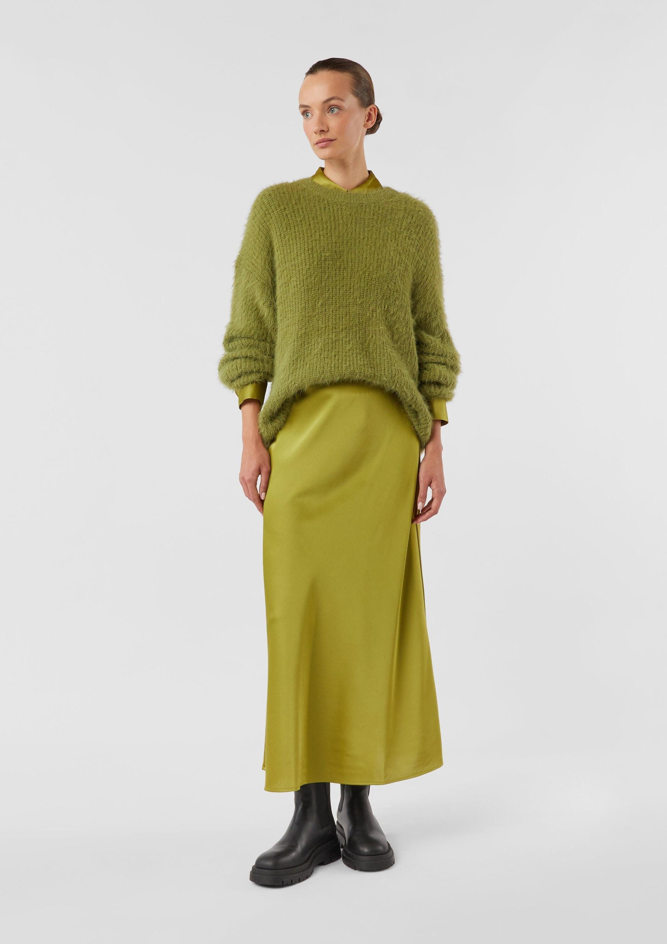 comma Longpullover Strickpullover Kuscheliger Oversize-Strickpullover