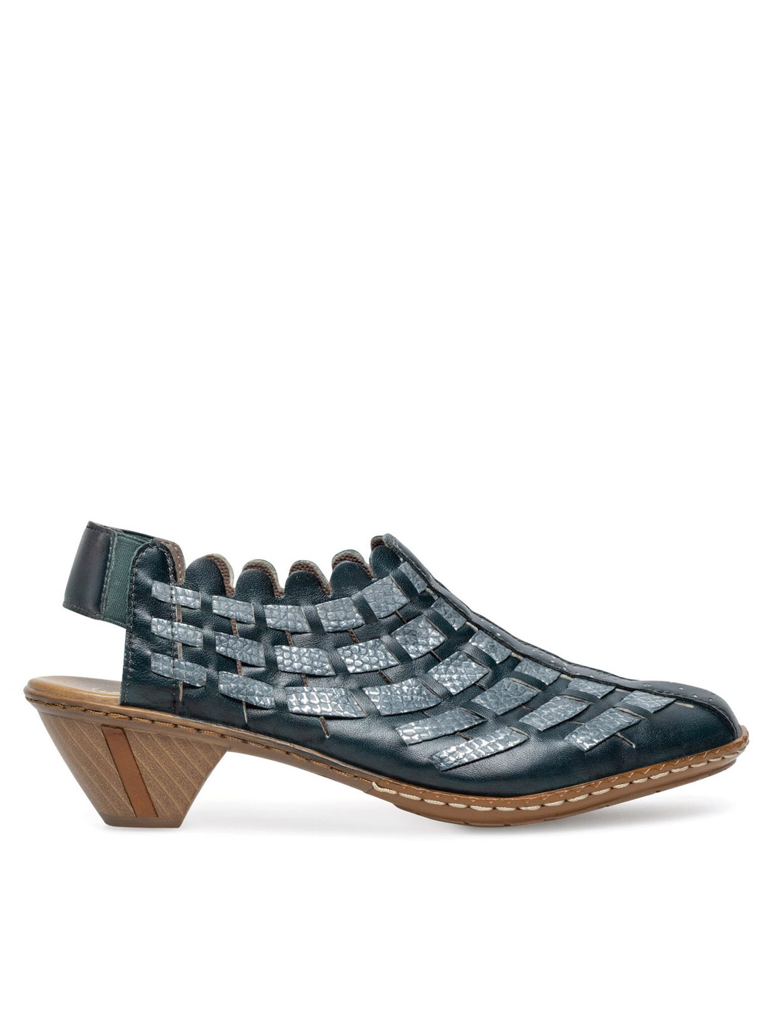 Rieker Sandalen 46778-10 TĂĽrkisfarben Sandale günstig online kaufen