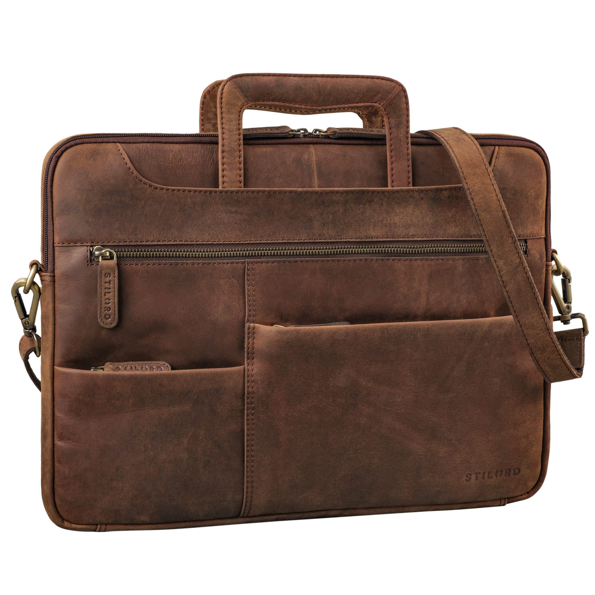 Laptoptasche "Farleigh" 15.6 Zoll Laptoptasche Leder