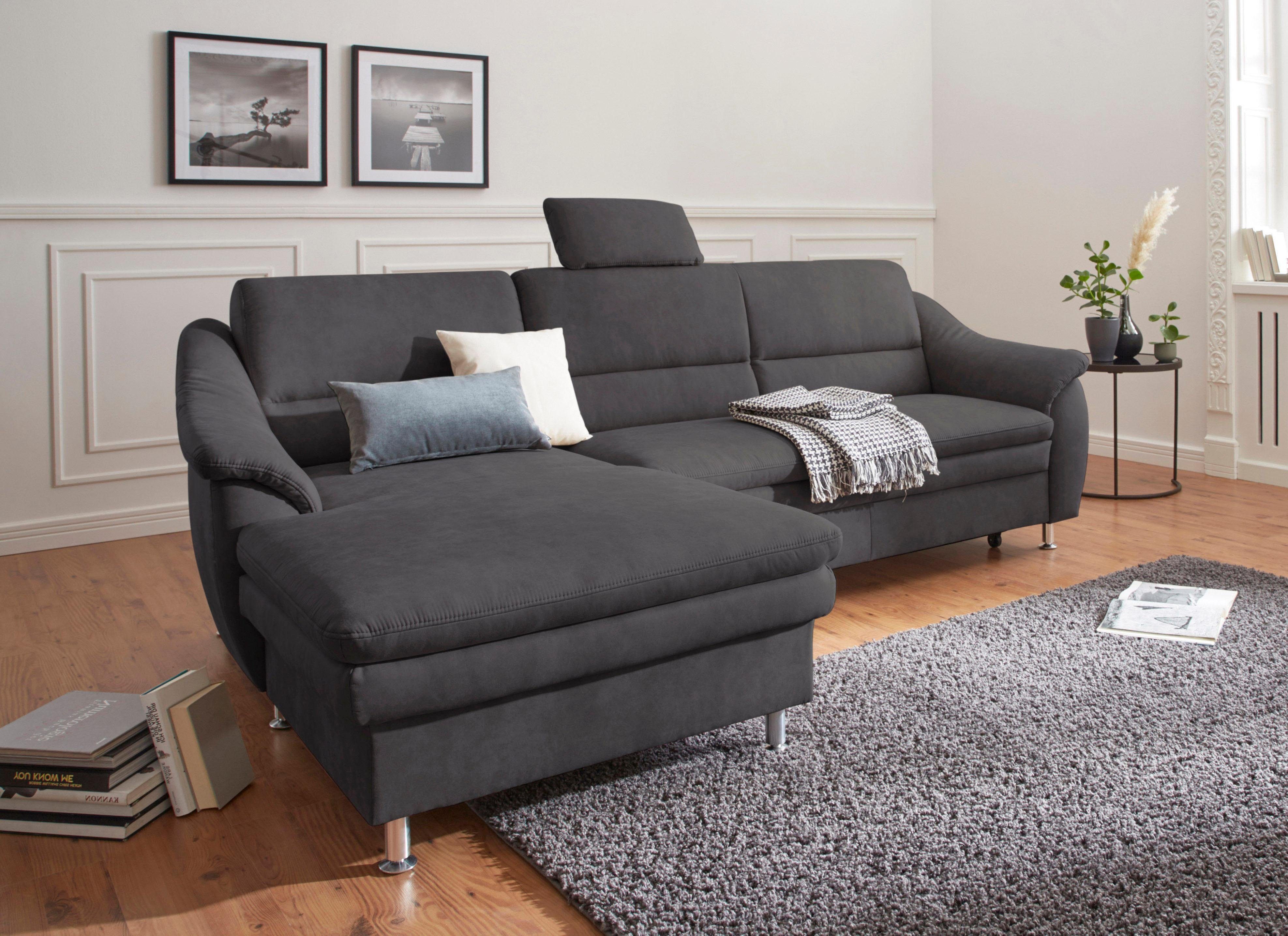 sit&more Ecksofa Cardoso L-Form, mit Federkern, günstig online kaufen