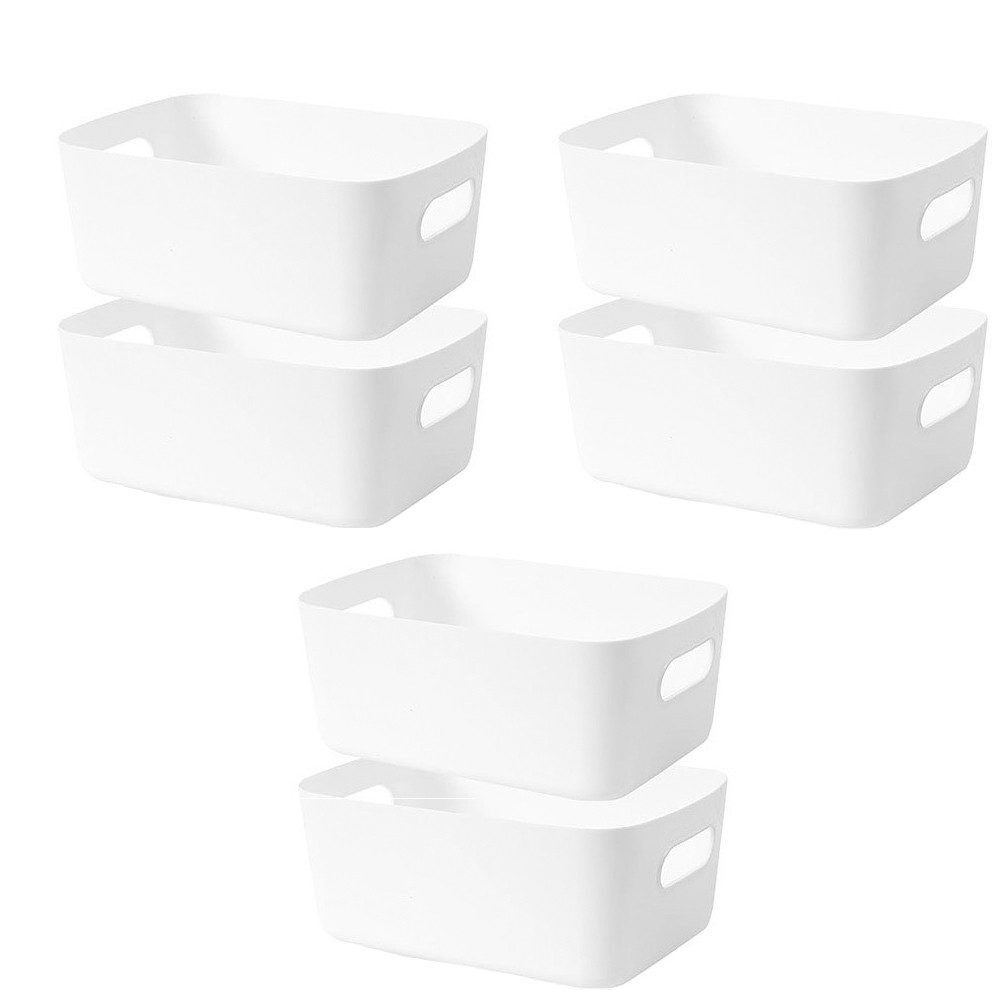 FELIXLEO Aufbewahrungsbox Aufbewahrungsbox Aufbewahrungskorb Regal Kunststo günstig online kaufen