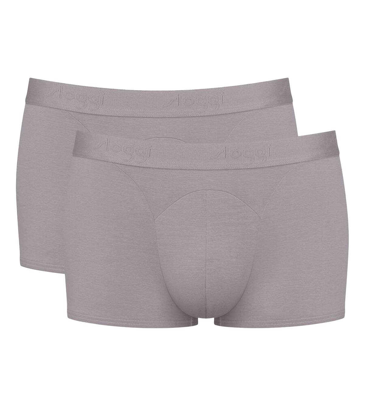 Sloggi Boxer Herren Boxer Shorts, "Ever Soft Hipster" 2er Pack Grau