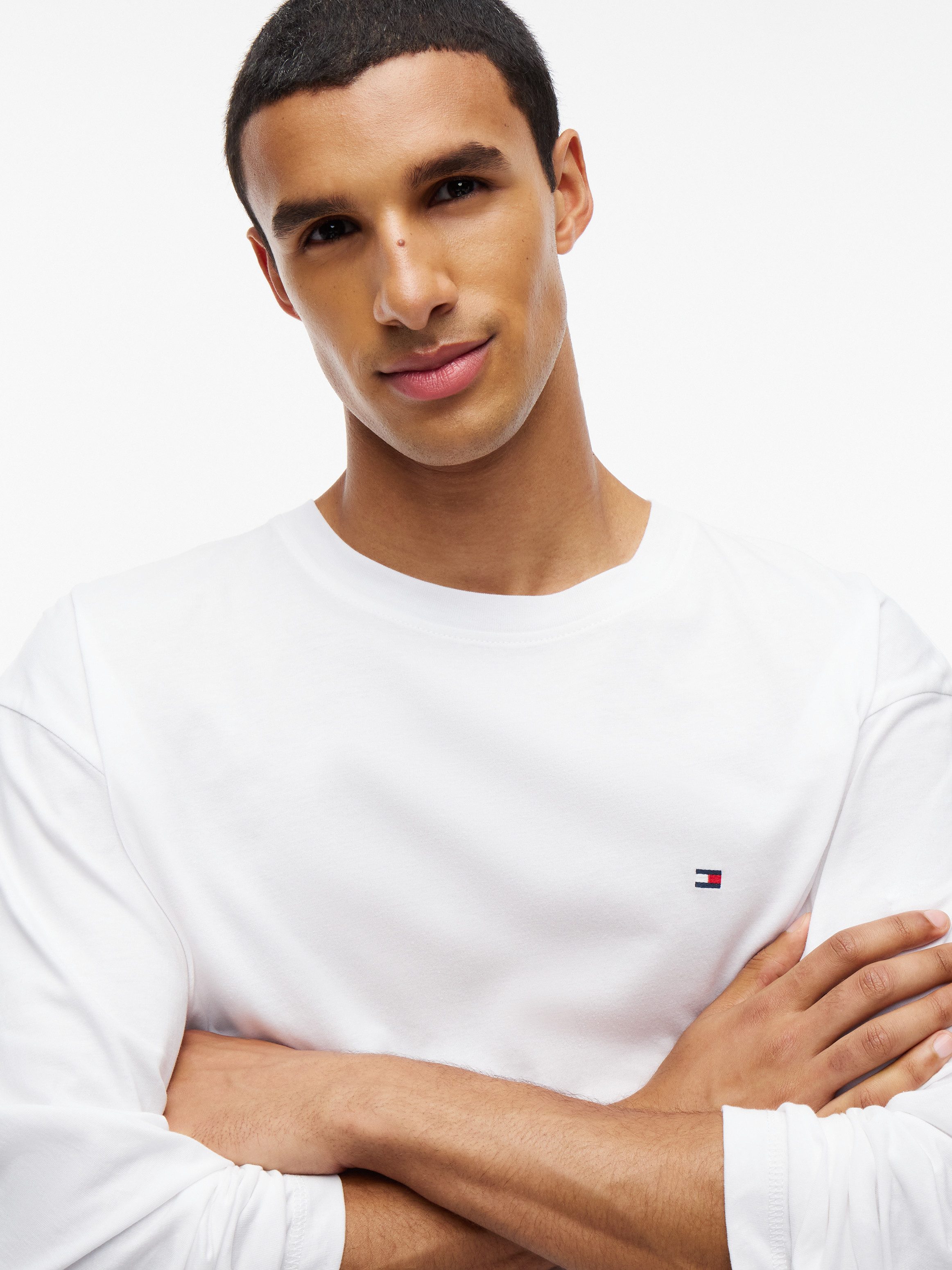 Tommy Hilfiger Underwear Pyjama LS JERSEY LOGO PJ SET PRINT – Bild 4 von 5