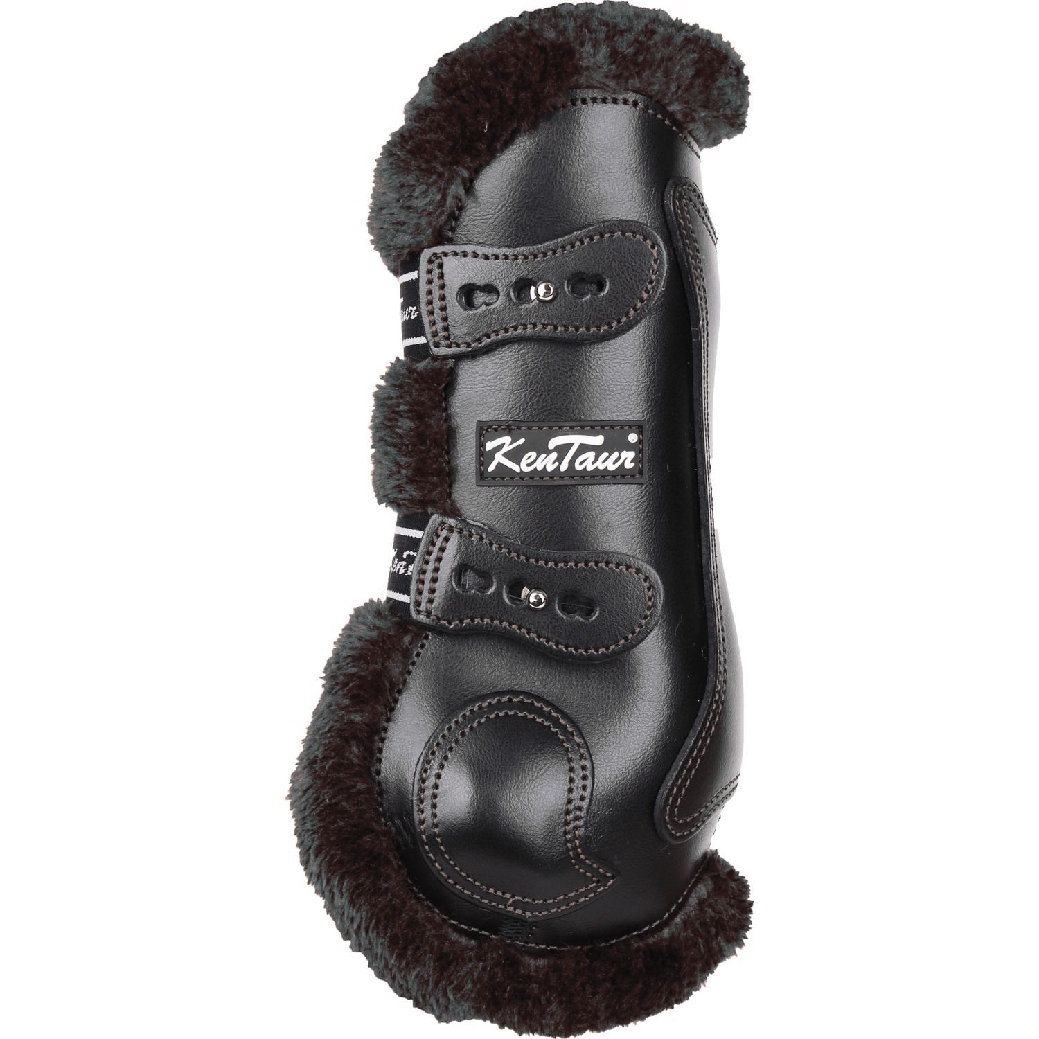 Kentaur Gamaschen Kentaur Roma Leder-Gamaschen mit Kunstfell