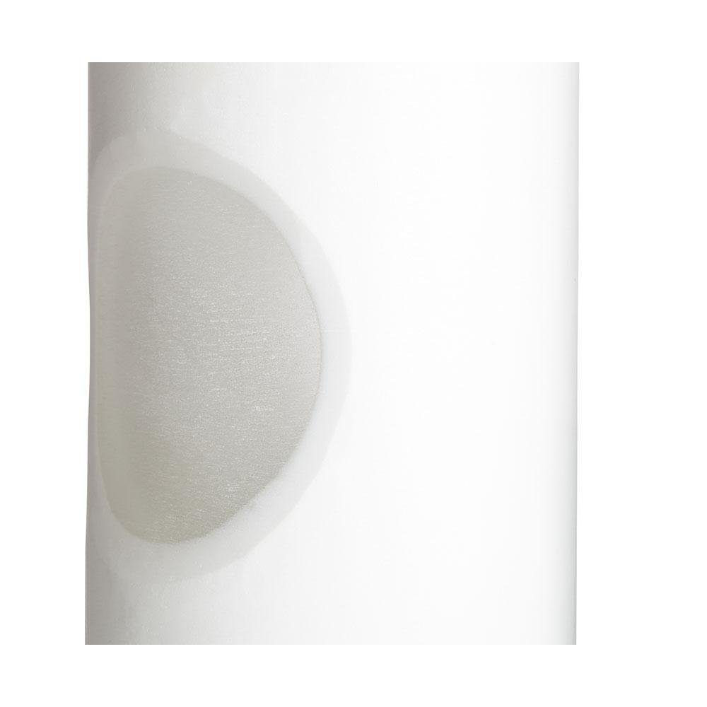 Tom Dixon Dekovase Vase Carved Weiß (Klein)