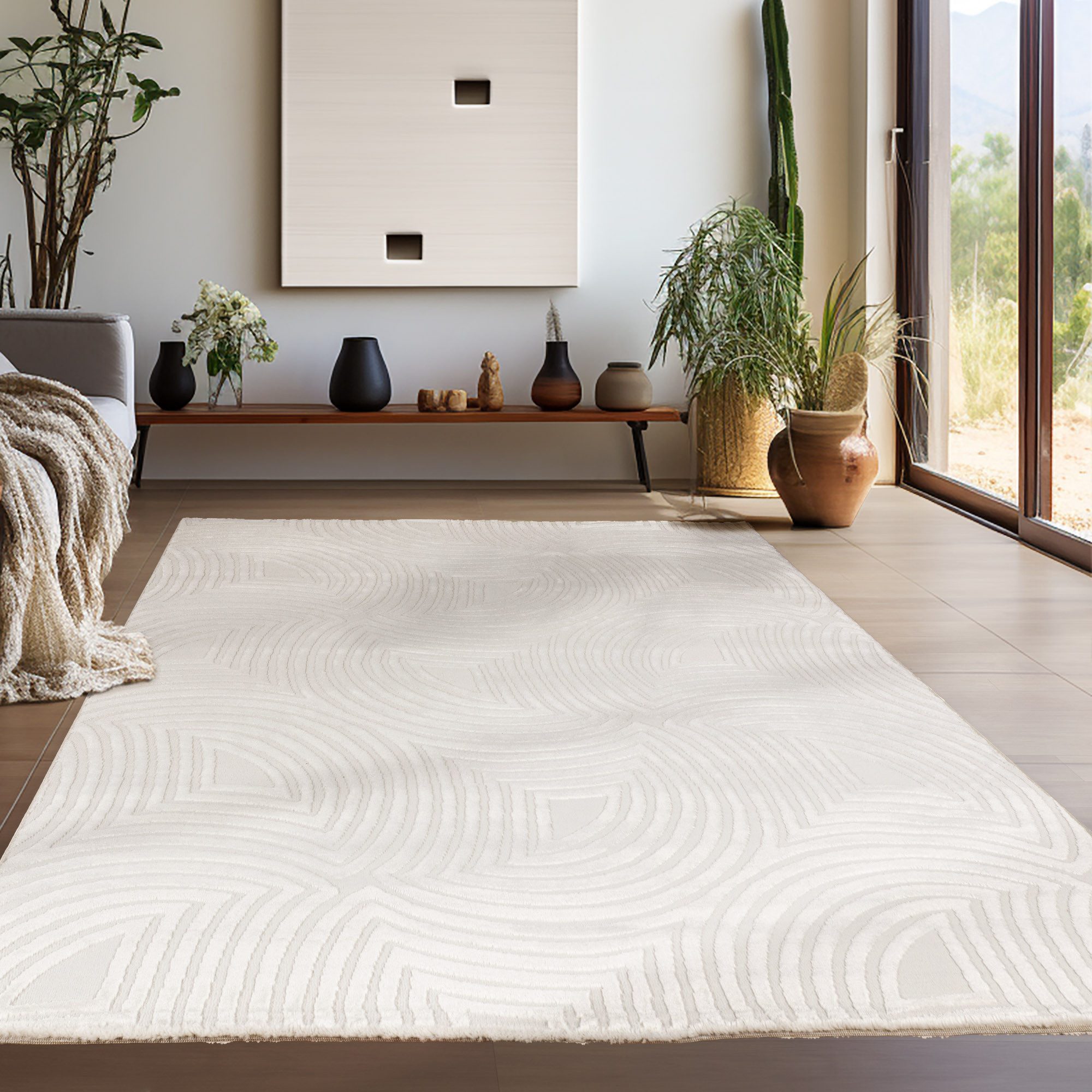 Teppium Teppich Skandinavisches Boho Muster, Rechteckig, günstig online kaufen