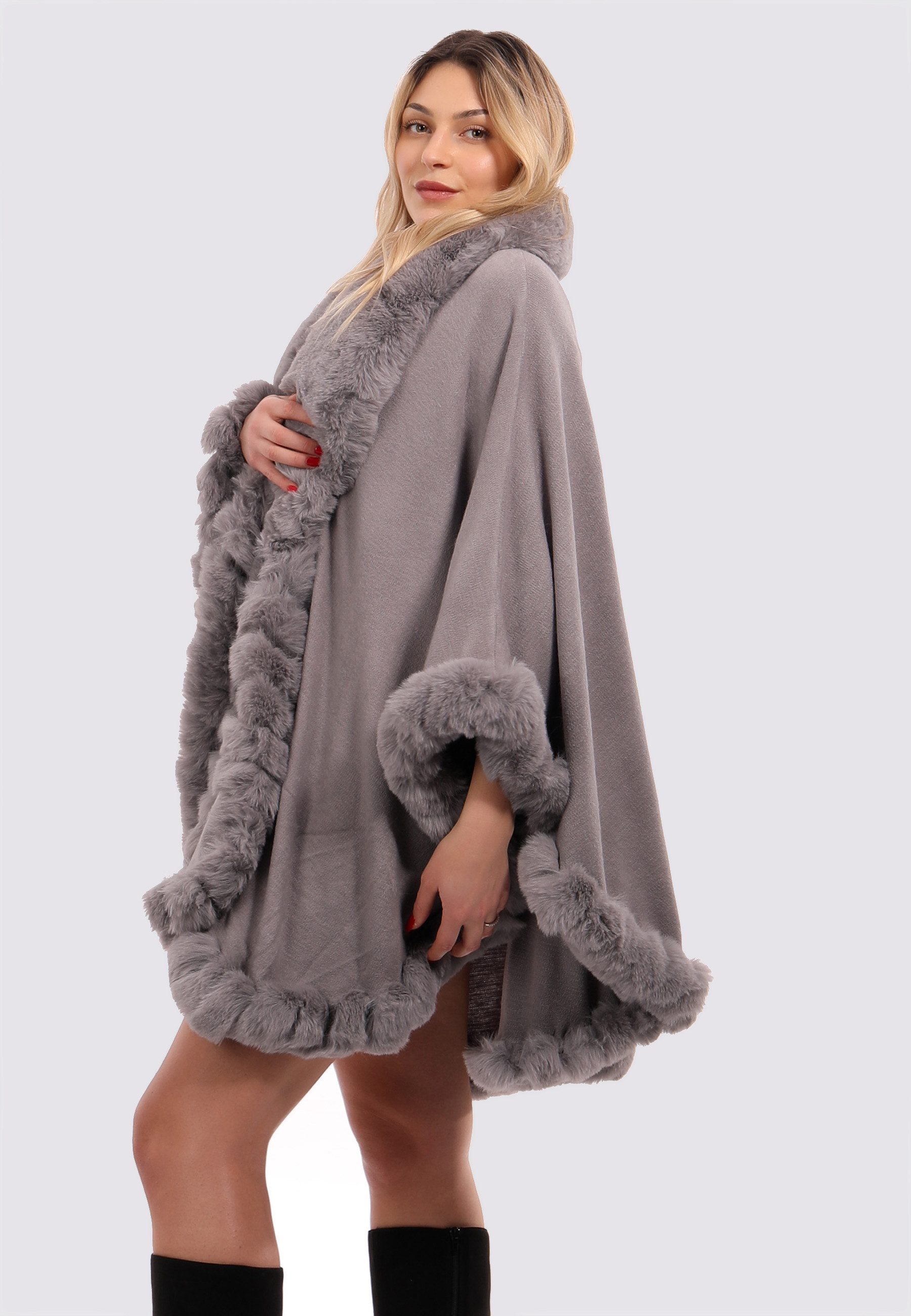 YC Fashion & Style Poncho "Edler günstig online kaufen