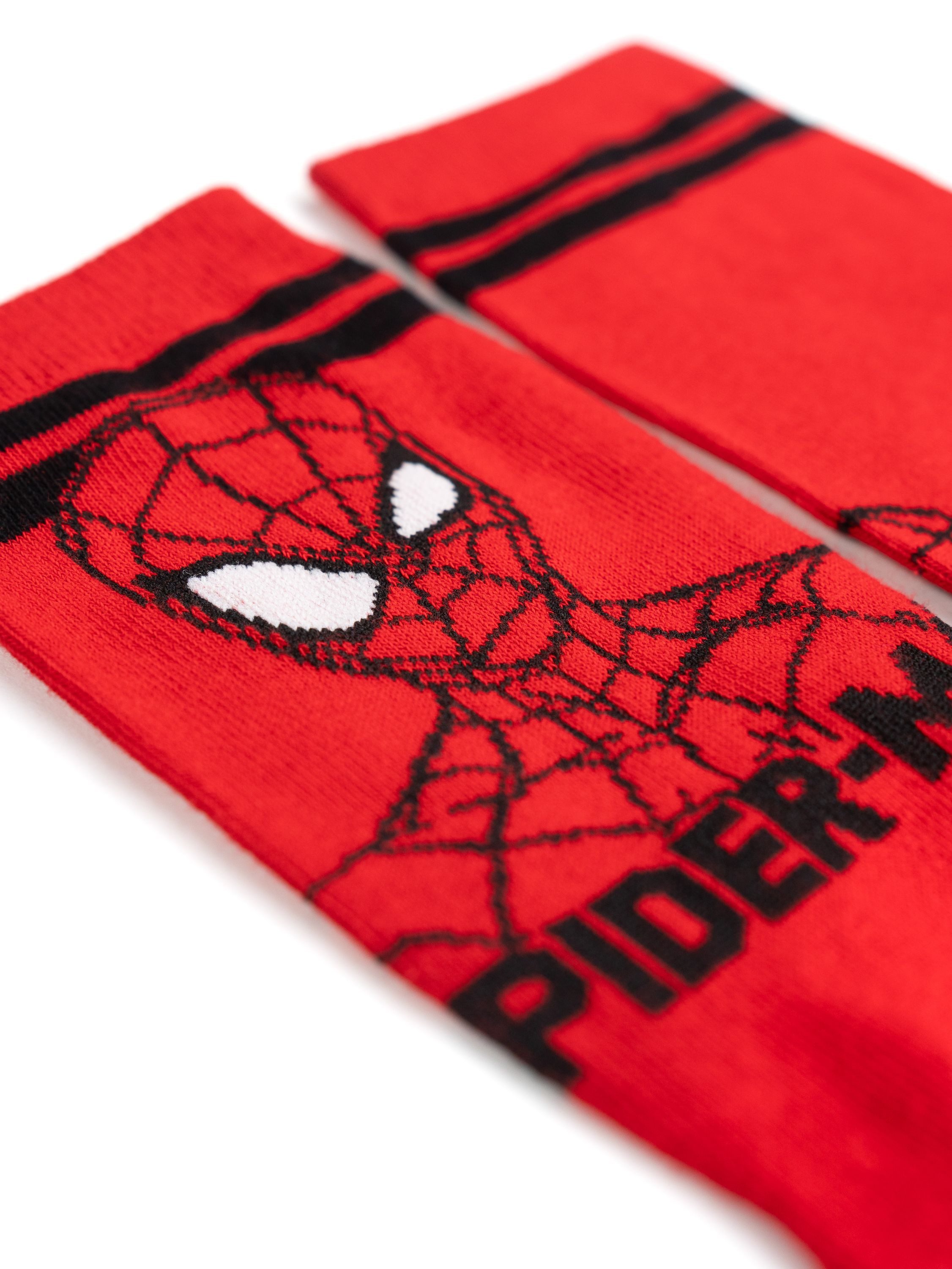 United Labels® Socken Marvel Spiderman Socken Sneaker Strümpfe (5er Pack) 40-45