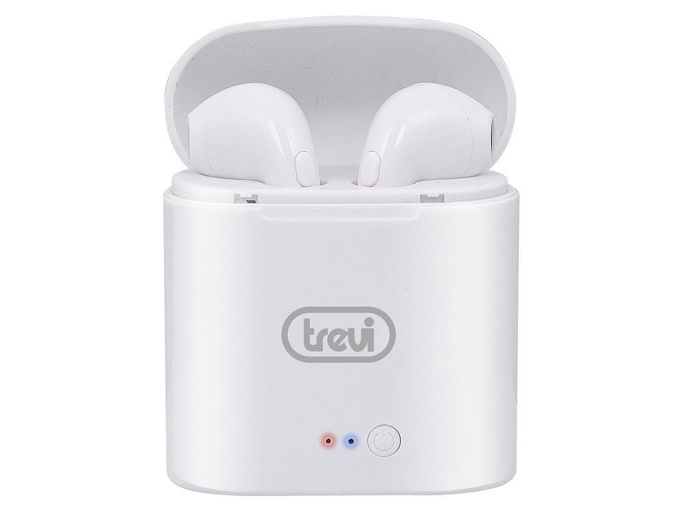 trevi Trevi In-Ear Kopfhörer HMP1220 Air weiss/rot Bluetooth-Kopfhörer (Bluetooth)