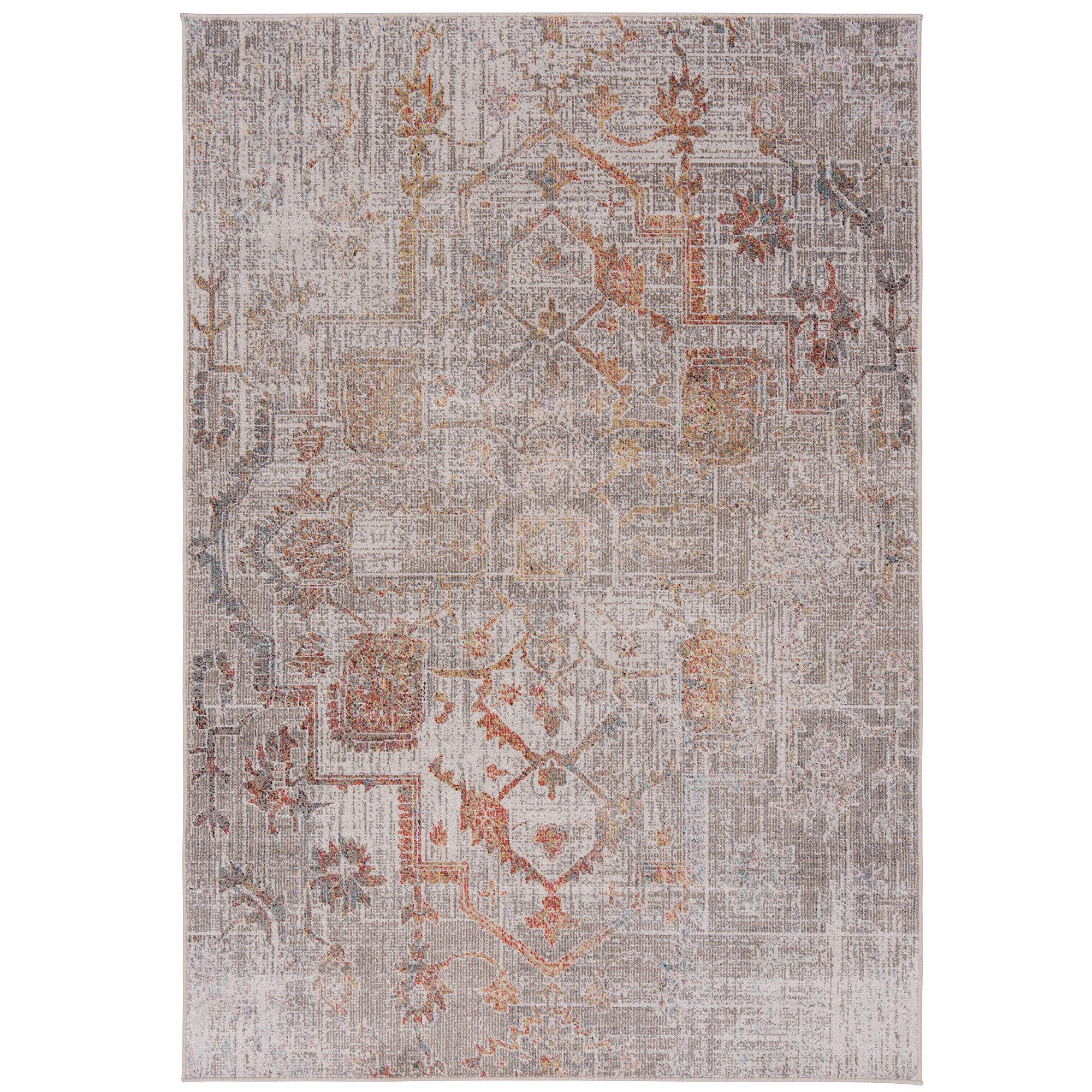 Pergamon Outdoorteppich Indoor Outdoor Teppich Lagos Vintage, Rechteckig, Höhe: 4 mm