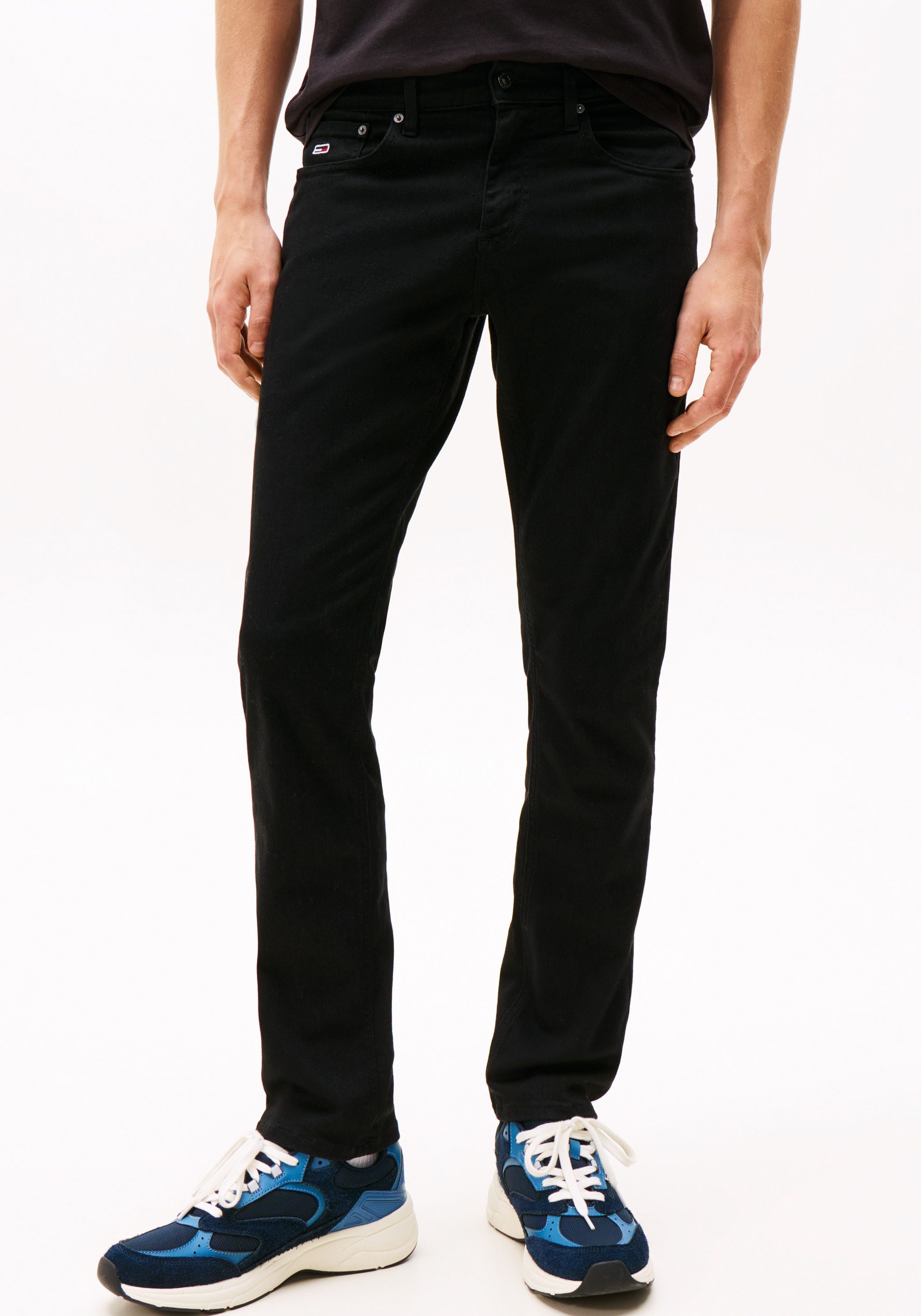 Tommy Jeans Slim-fit-Jeans SCANTON SLIM mit Logoprägung