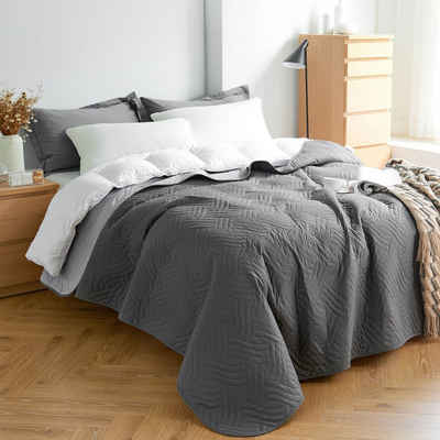 Tagesdecke TD, KEAYOO, aus 100% Kunstfaser, Bettüberwurf für Einzelbetten oder Doppelbetten