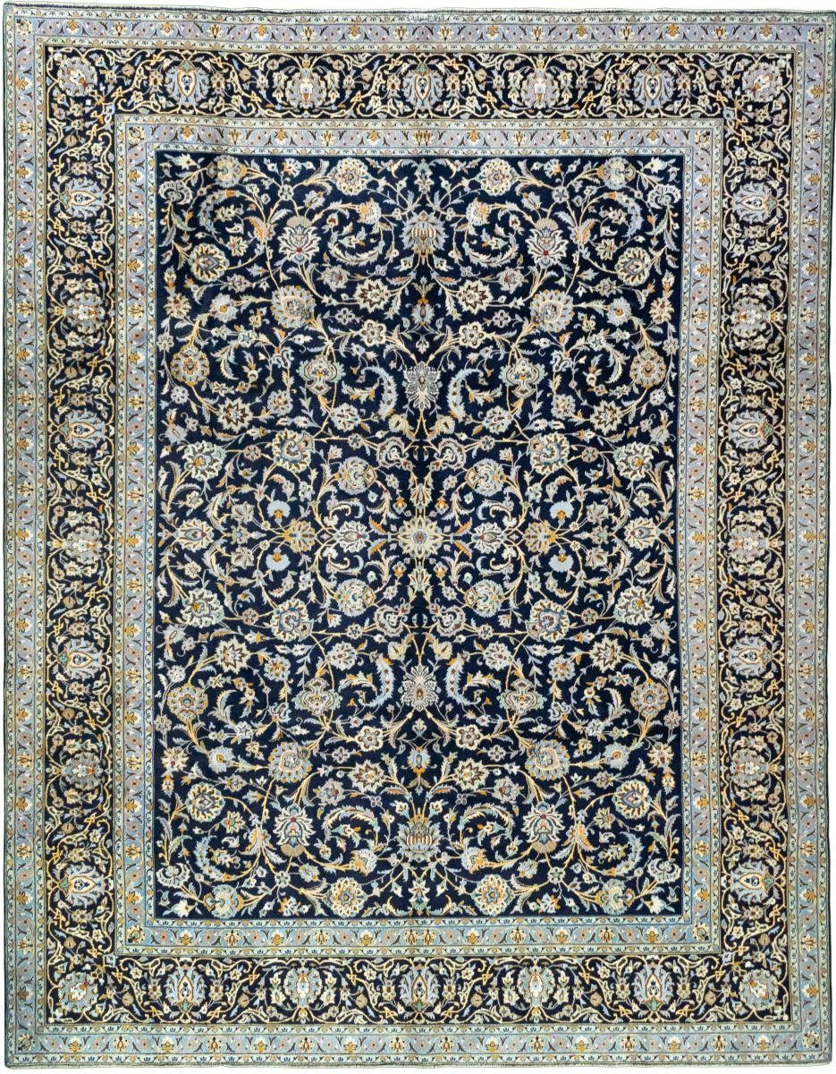 Orientteppich Keshan 309x397 Handgeknüpfter Orientteppich / Perserteppich, Nain Trading, rechteckig, Höhe: 12 mm