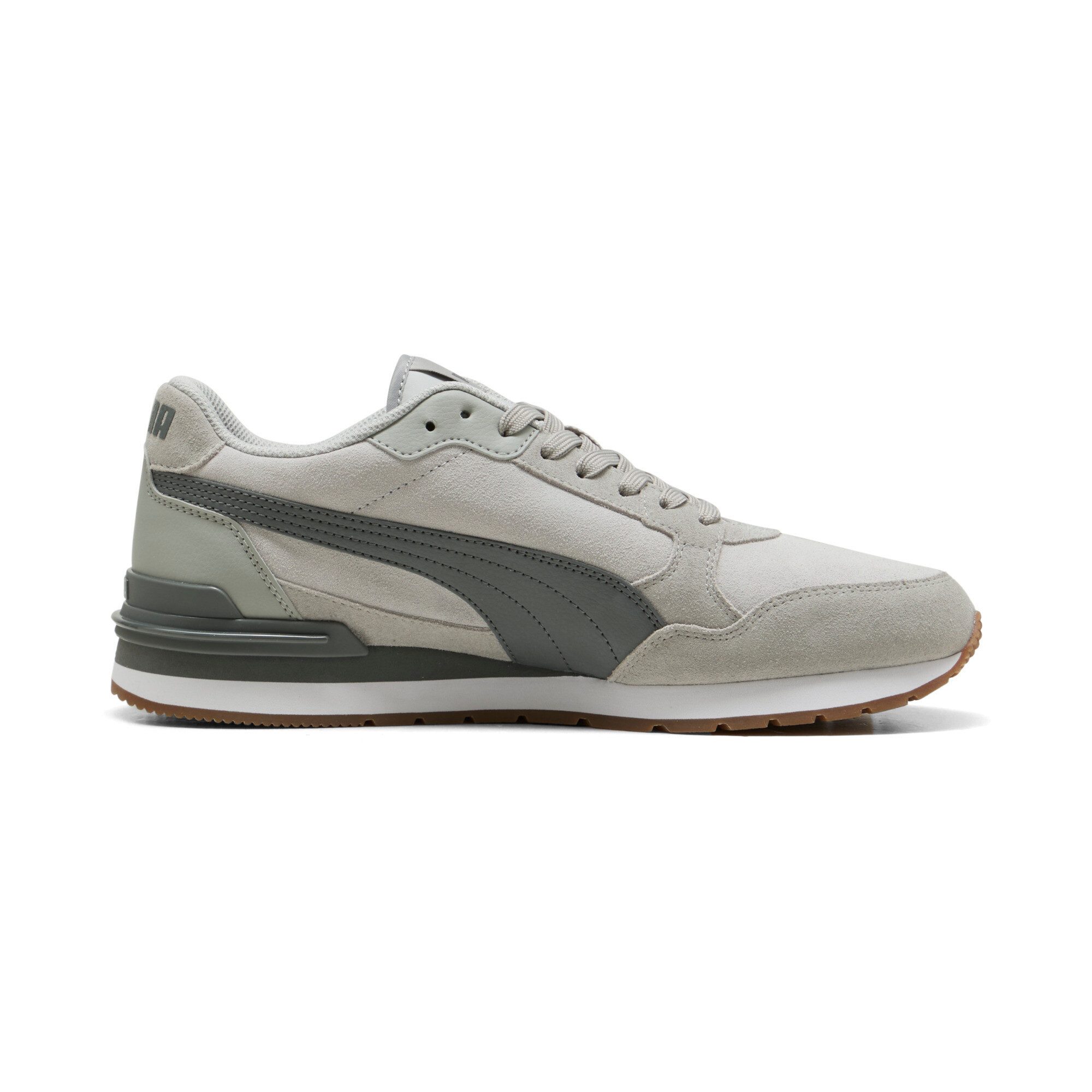 PUMA ST RUNNER V4 SD Sneaker mit Retro-Style, aus Leder, mit SOFTFOAM+ Einlegesohle
