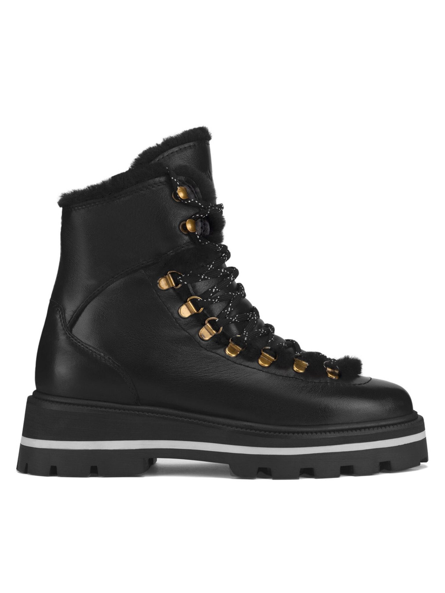 GINO ROSSI Gino Rossi Schnürschuhe Damen SINEN-24FW238 Schwarz Schnürboots