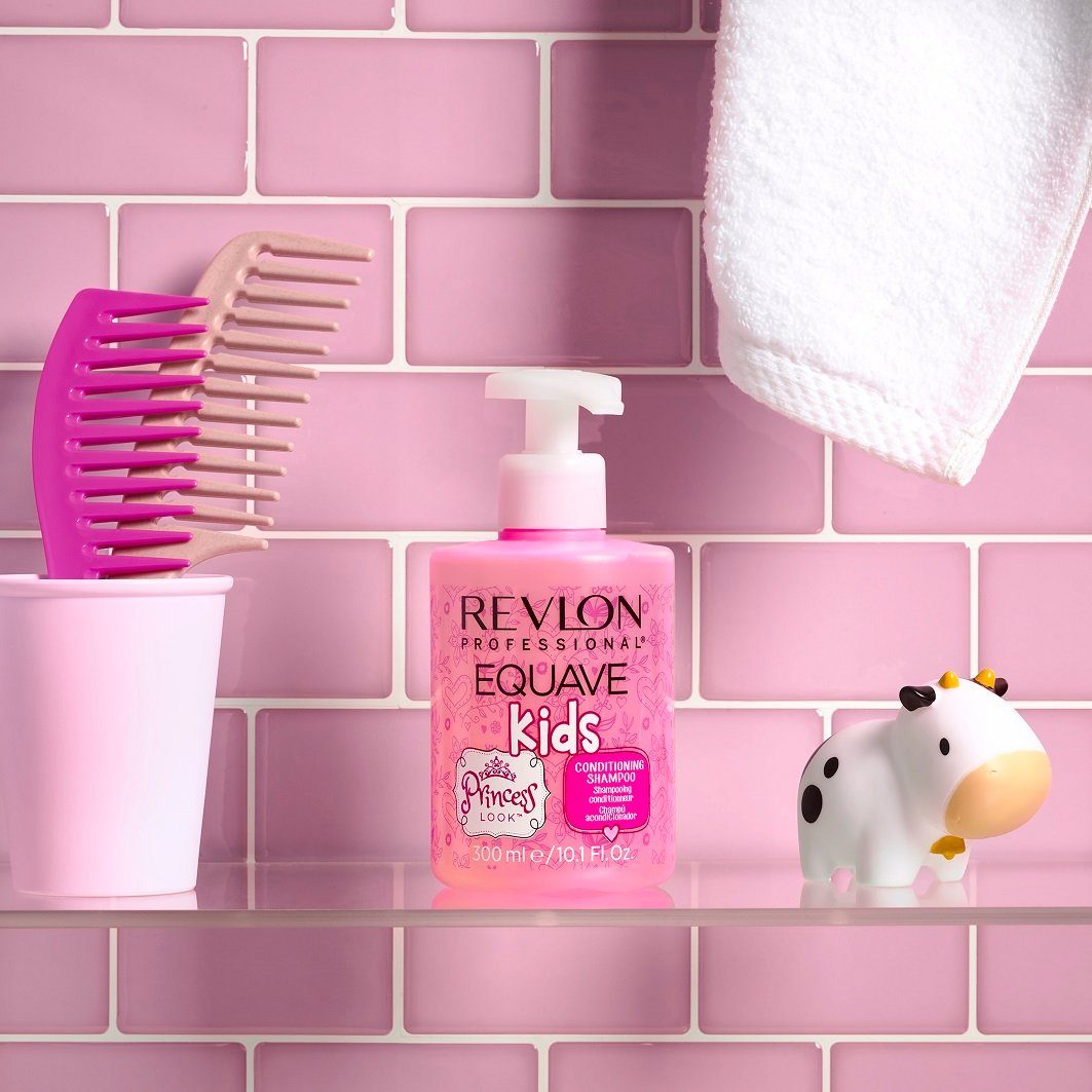 REVLON PROFESSIONAL Haarshampoo EQUAVE PRINCESS LOOK CONDITIONING SHAMPOO, Reichhaltige Formel frei von Parabenen, Farbstoffen und Allergenen.