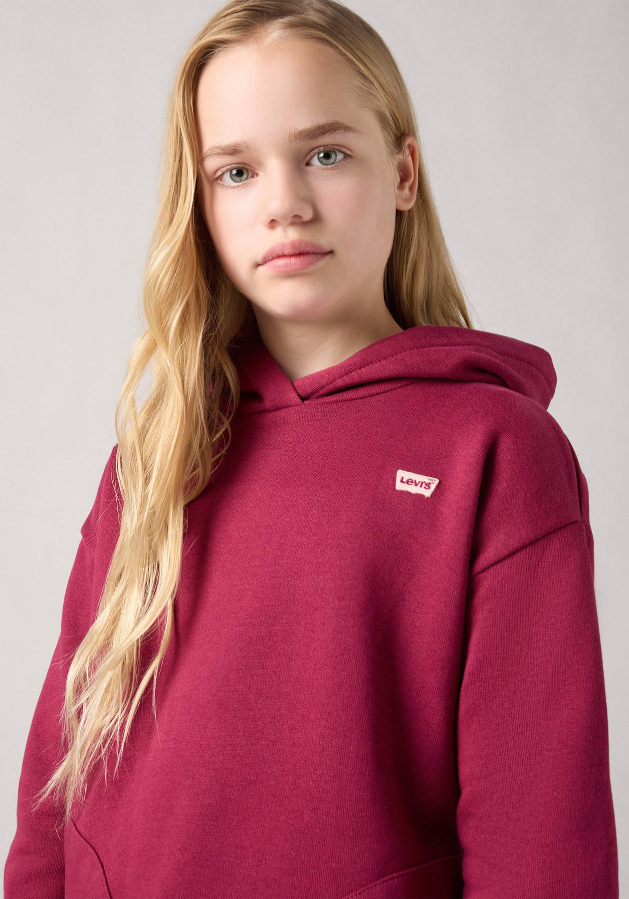 Levi's® Kids Hoodie mit seitlichen Taschen for GIRLS