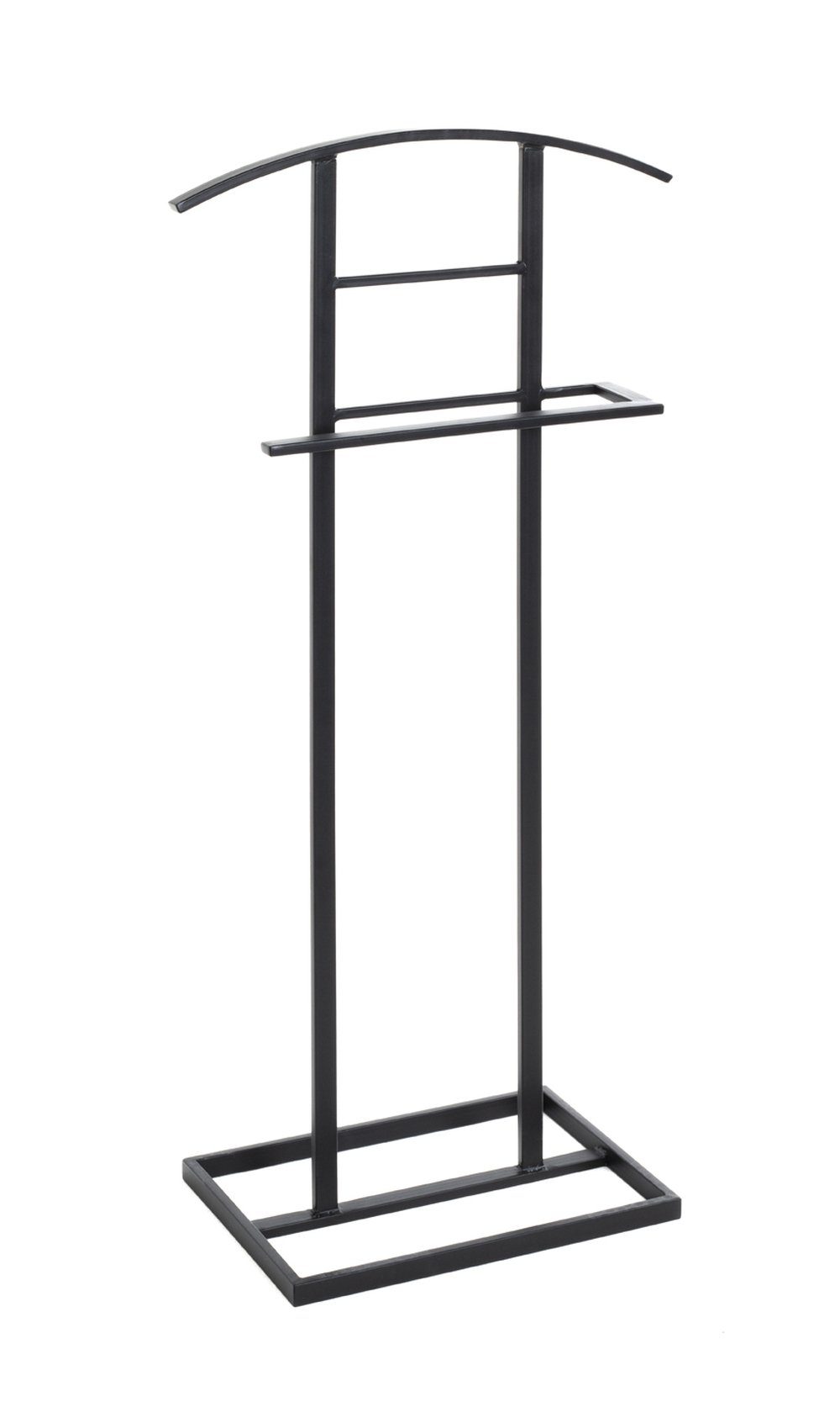 freiraum Herrendiener 23592, in schwarz, Metall - 45x101x26cm (BxHxT)