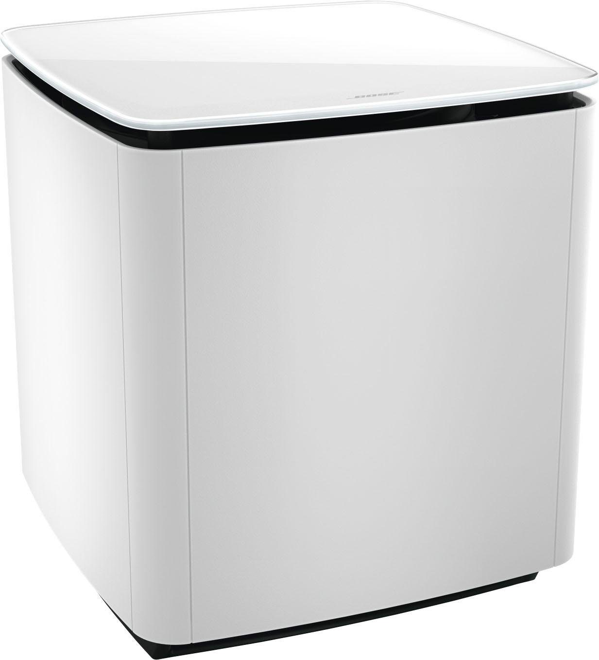 Bose Bass Modul 700 für Soundbar ultra, 600, 900 Subwoofer (kabelgebunden, 1 W, incl. Netzkabel, kabellose Verbindung, leistungsstarker Treiber)