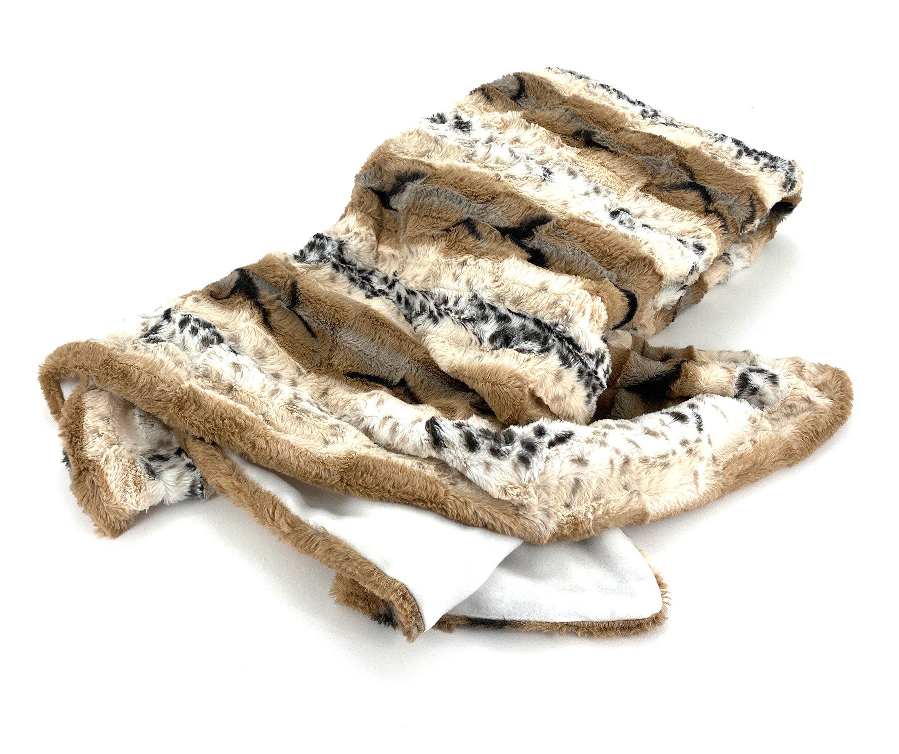 Wohndecke Fake Fur Kuscheldecke Webpelz Leopard günstig online kaufen