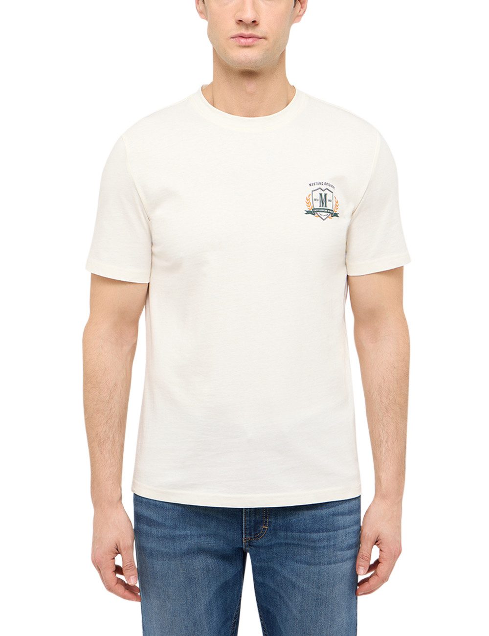 MUSTANG Kurzarmshirt Herren Style Austin
