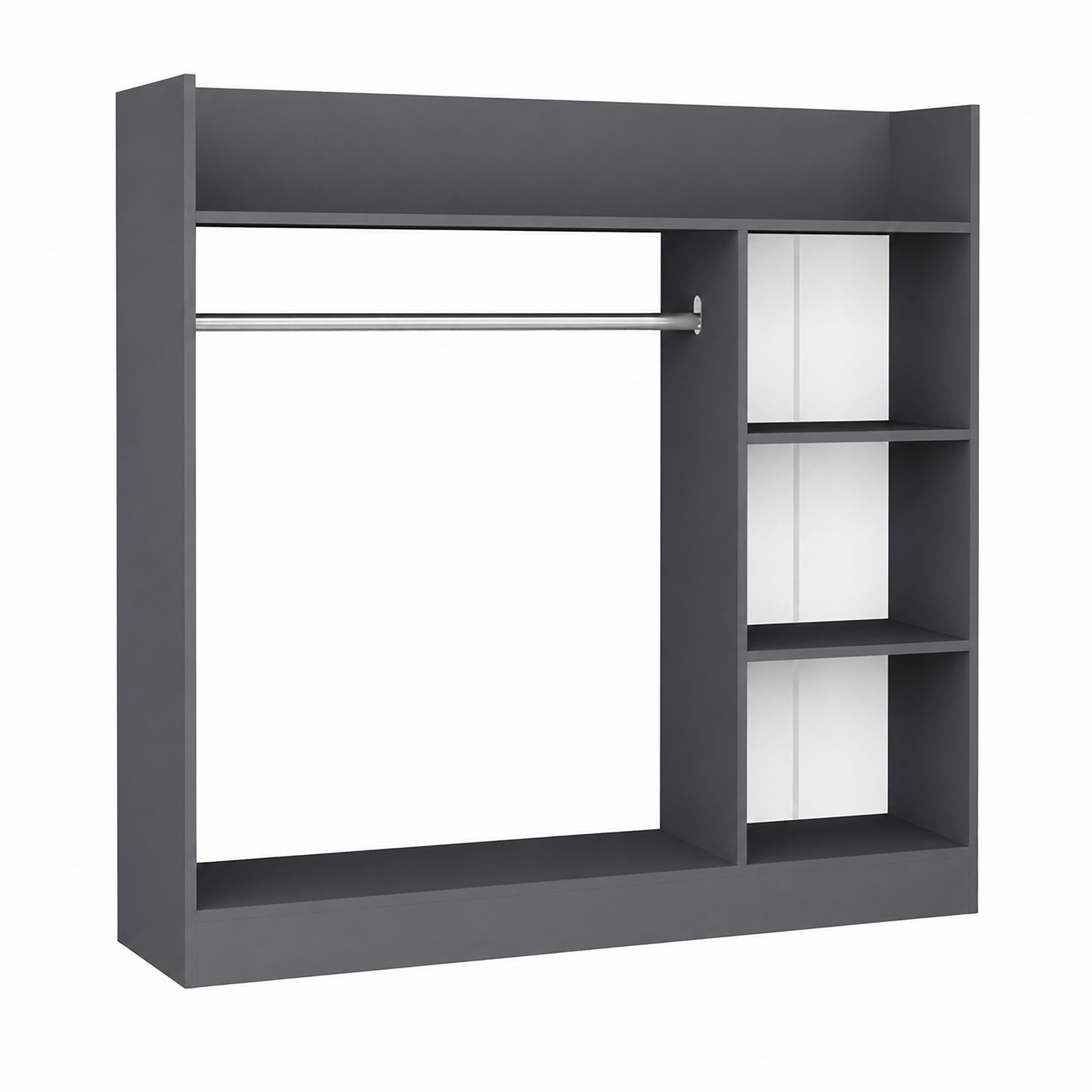 VCM Kleiderschrank Palosa M 115x118x35cm