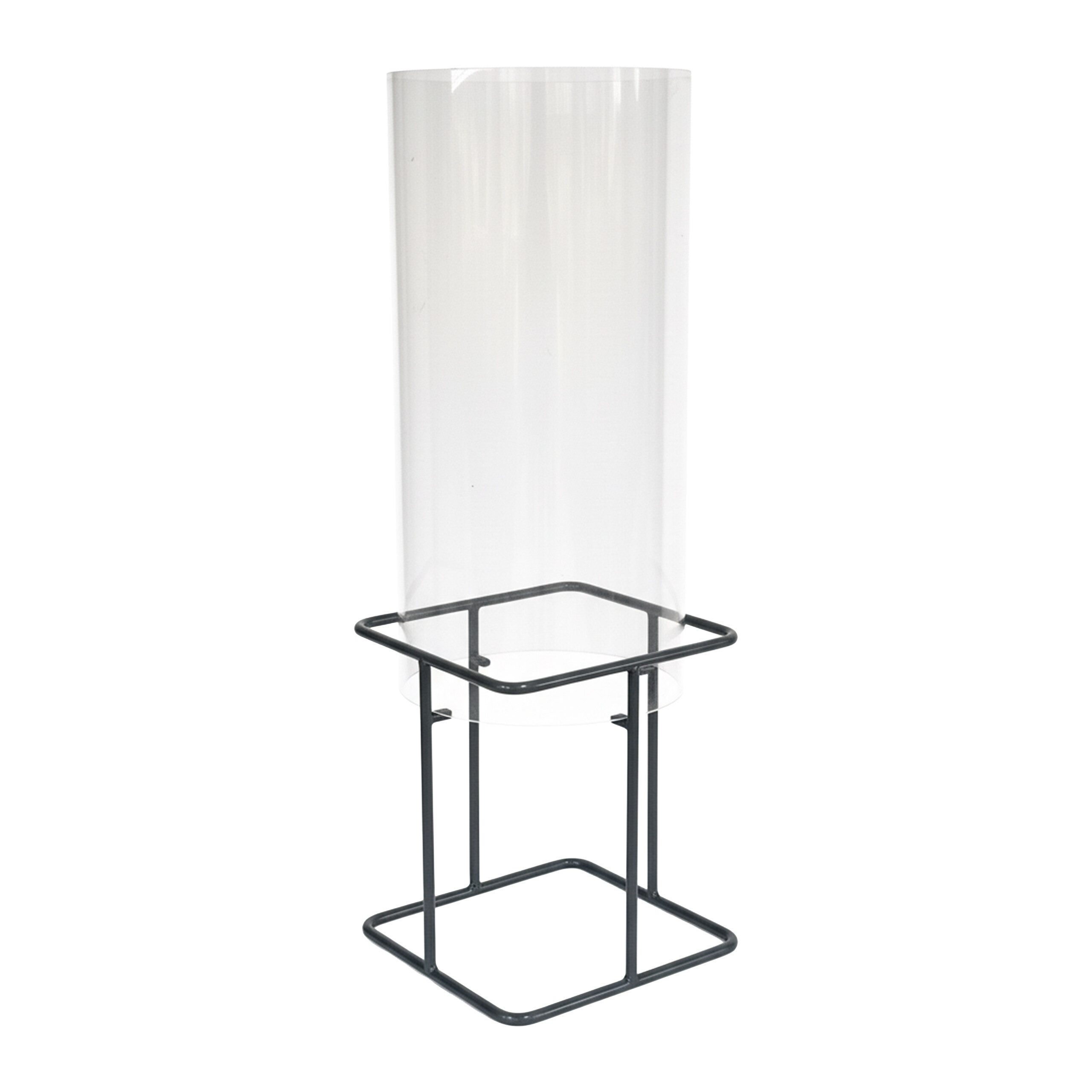 relaxdays Fischturm Fischsäule für Gartenteich, S