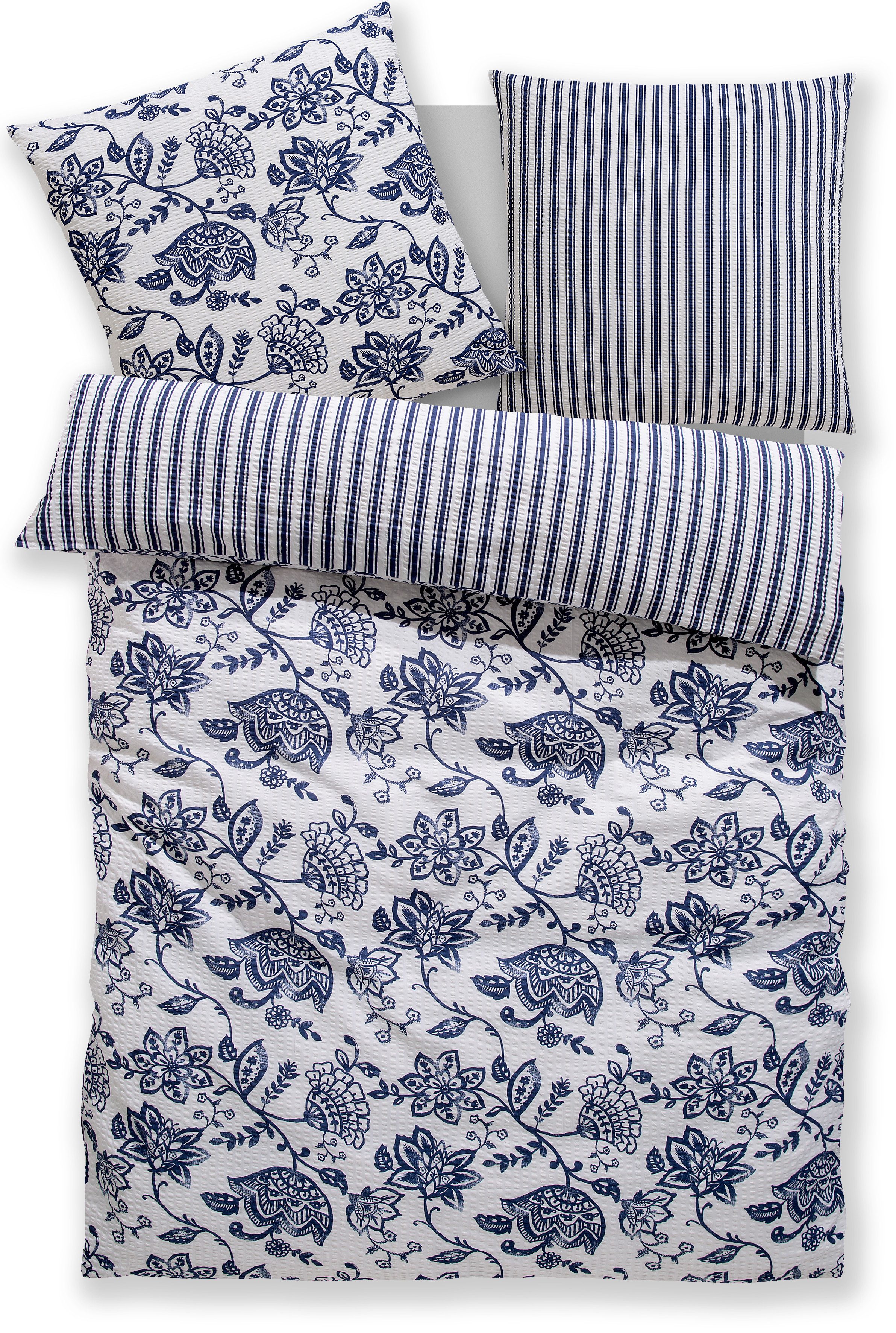 OTTO home Bettwäsche Nordby, Soft-Seersucker, 2 teilig, Bettwäsche aus Baum günstig online kaufen
