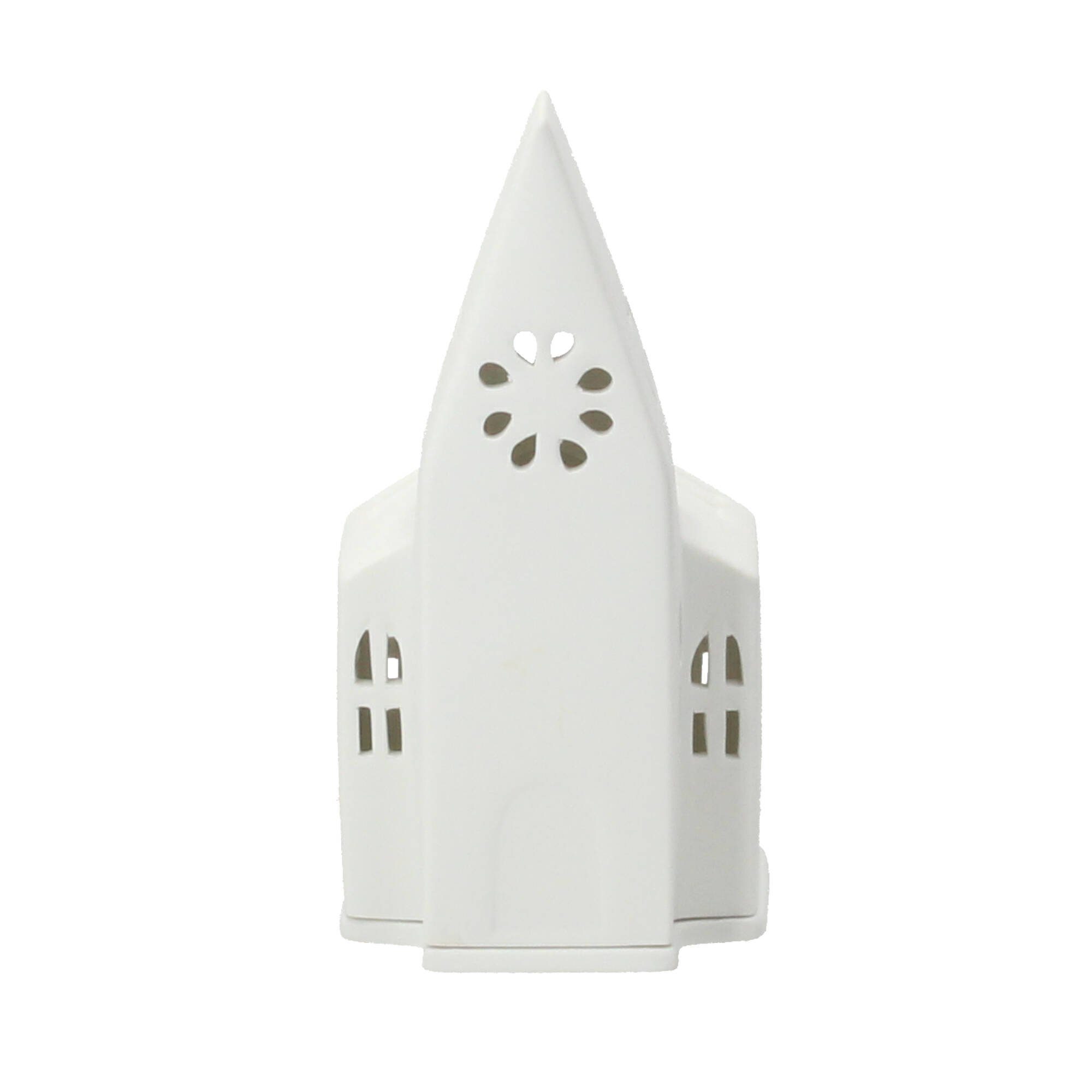 Räder Windlicht Zuhause kleine Kirche Porzellan 9x9x18 cm günstig online kaufen