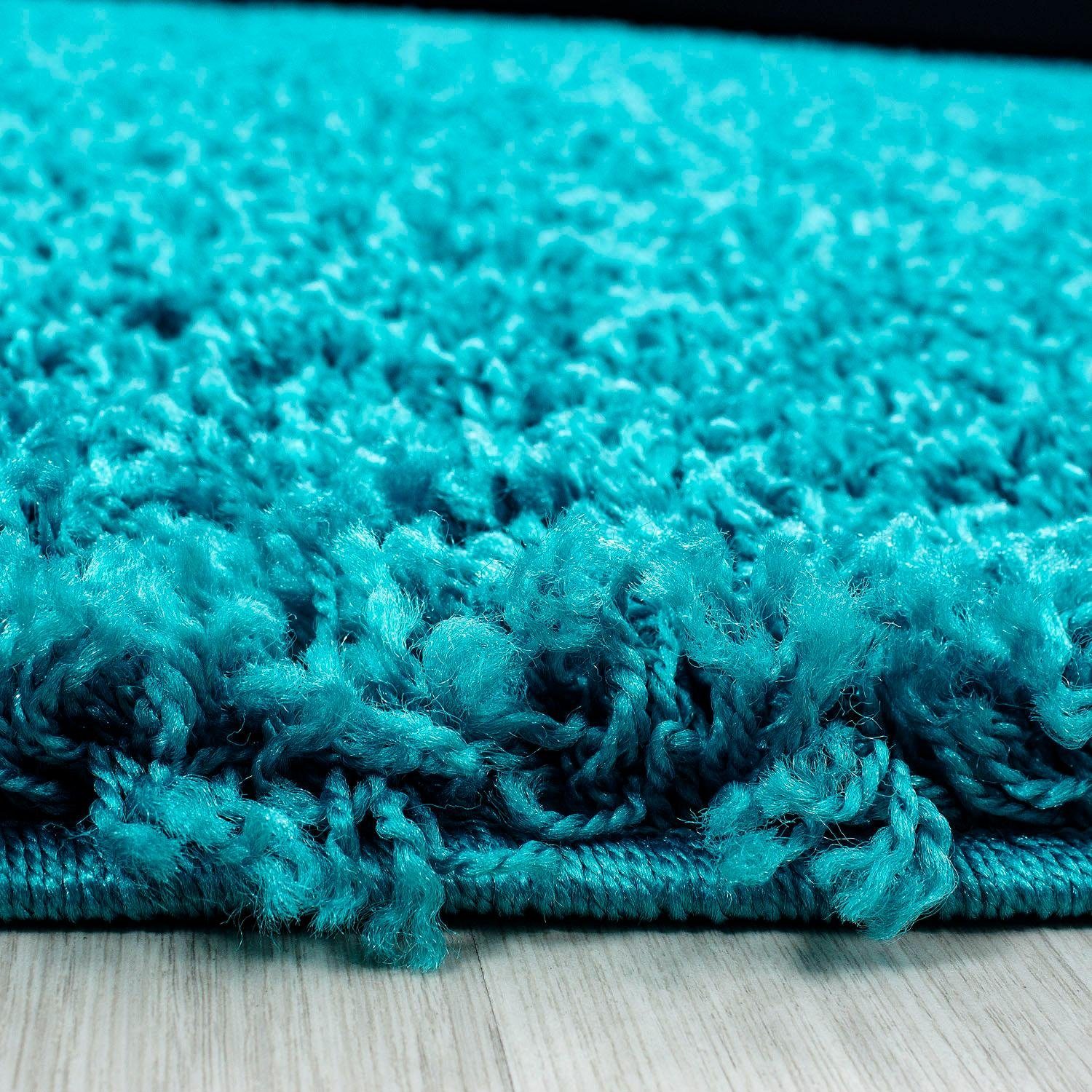 Ayyildiz Teppiche Hochflor-Teppich Life Shaggy 1500, auch als Läufer und in Rund erhältlich, rund, Höhe: 30 mm, Langflor, uni, große Farb- und Größenauswahl. Wo – Bild 3 von 4