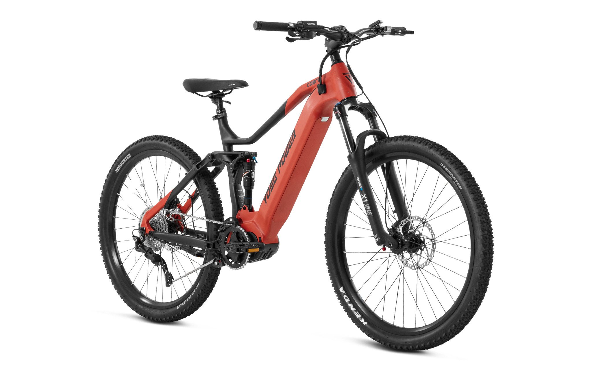E-Bike Mountainbike 27,5 Zoll Fully E-Mountainbike E-MTB mit 36V 13,5Ah Akku+20Ah Akku