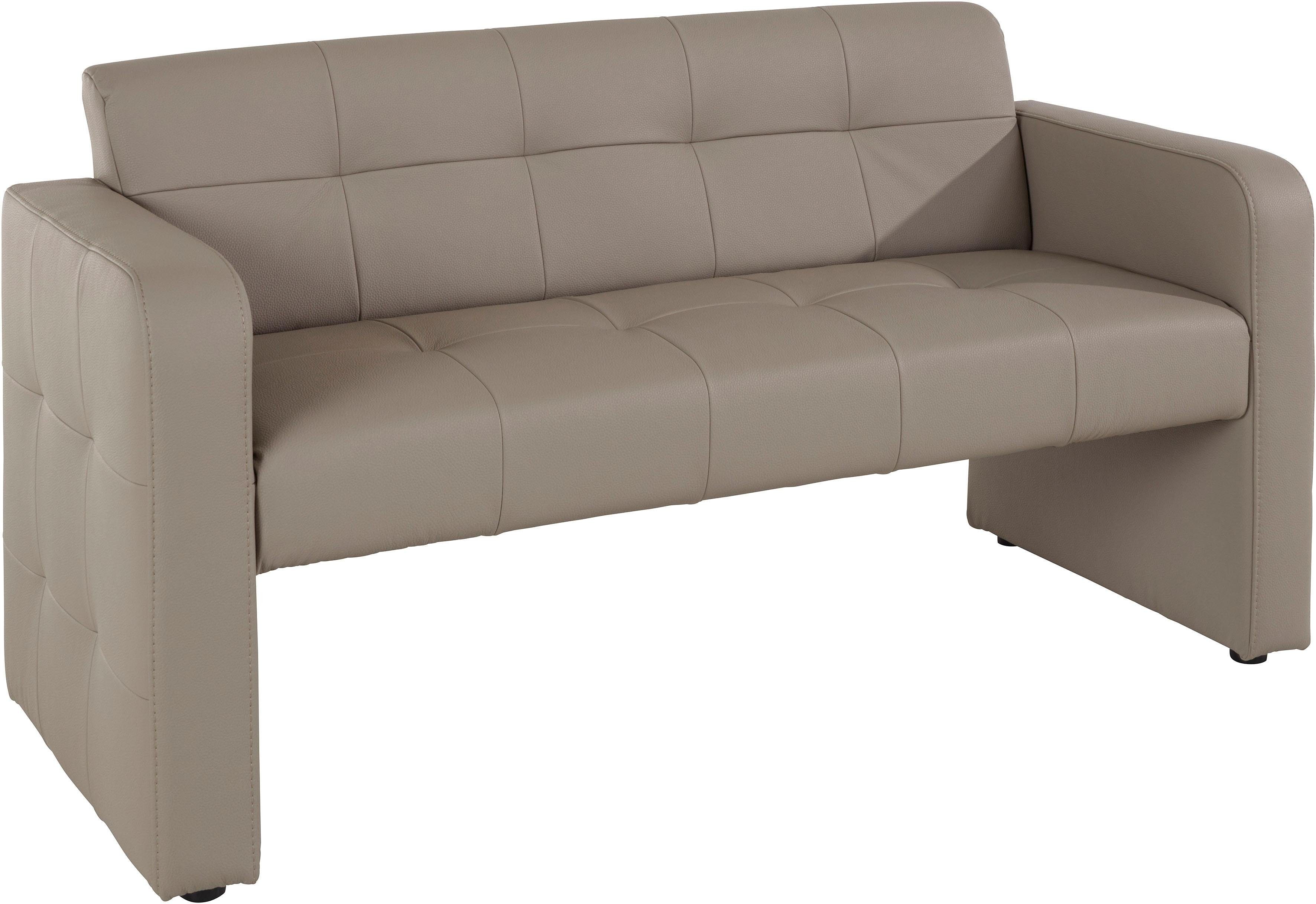 exxpo - sofa fashion Polsterbank Barista Küchensofa, Sitzhöhe 49cm, kompakte Stellmaße, Frei im Raum stellbar