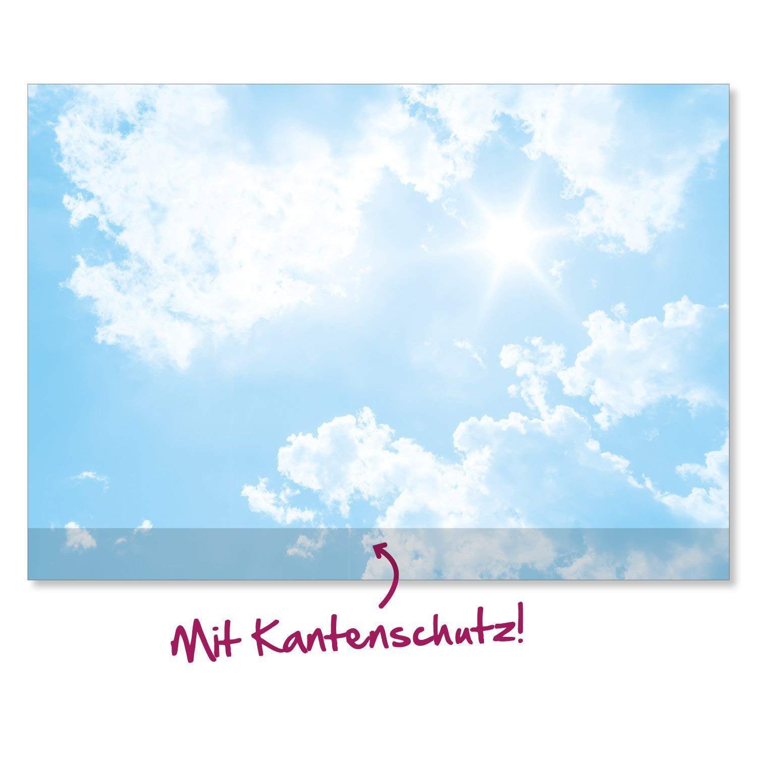 younikat Platzset Schreibtischunterlage mit Wolken-Motiv und günstig online kaufen