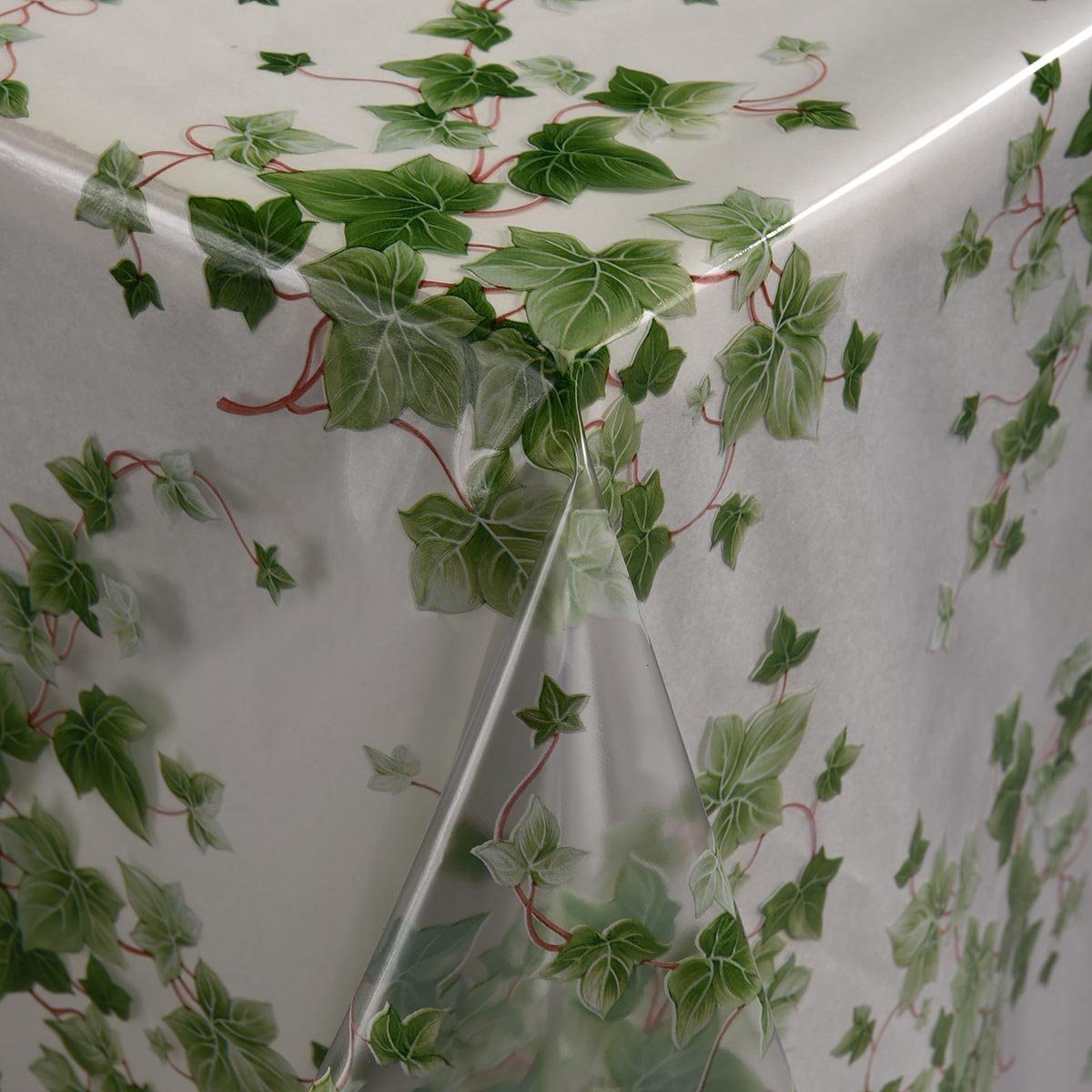 DéVa Tischdecke Wachstuchtischdecke "transparent Efeu" in günstig online kaufen