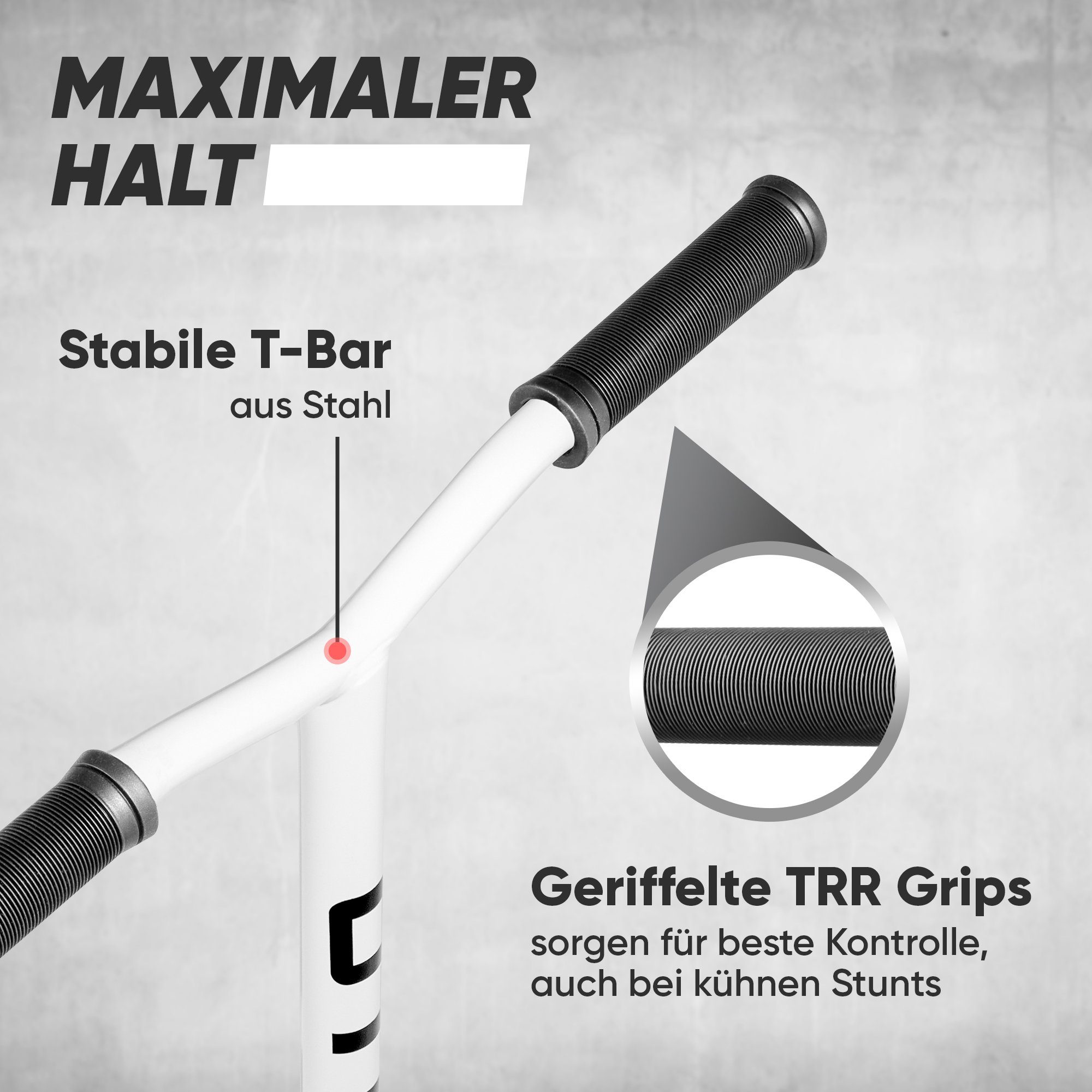 Apollo Stuntscooter Star Pro - Trick Scooter für Kinder und Teenies, Profi Stuntscooter mit ABEC9 Kugellagern und 100mm Alu Core Wheels