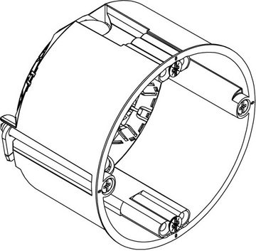 OBO BETTERMANN Steckdose OBO Bettermann 2003802 Hohlwand-Gerätedose (x T) 68 mm x 47 mm 25