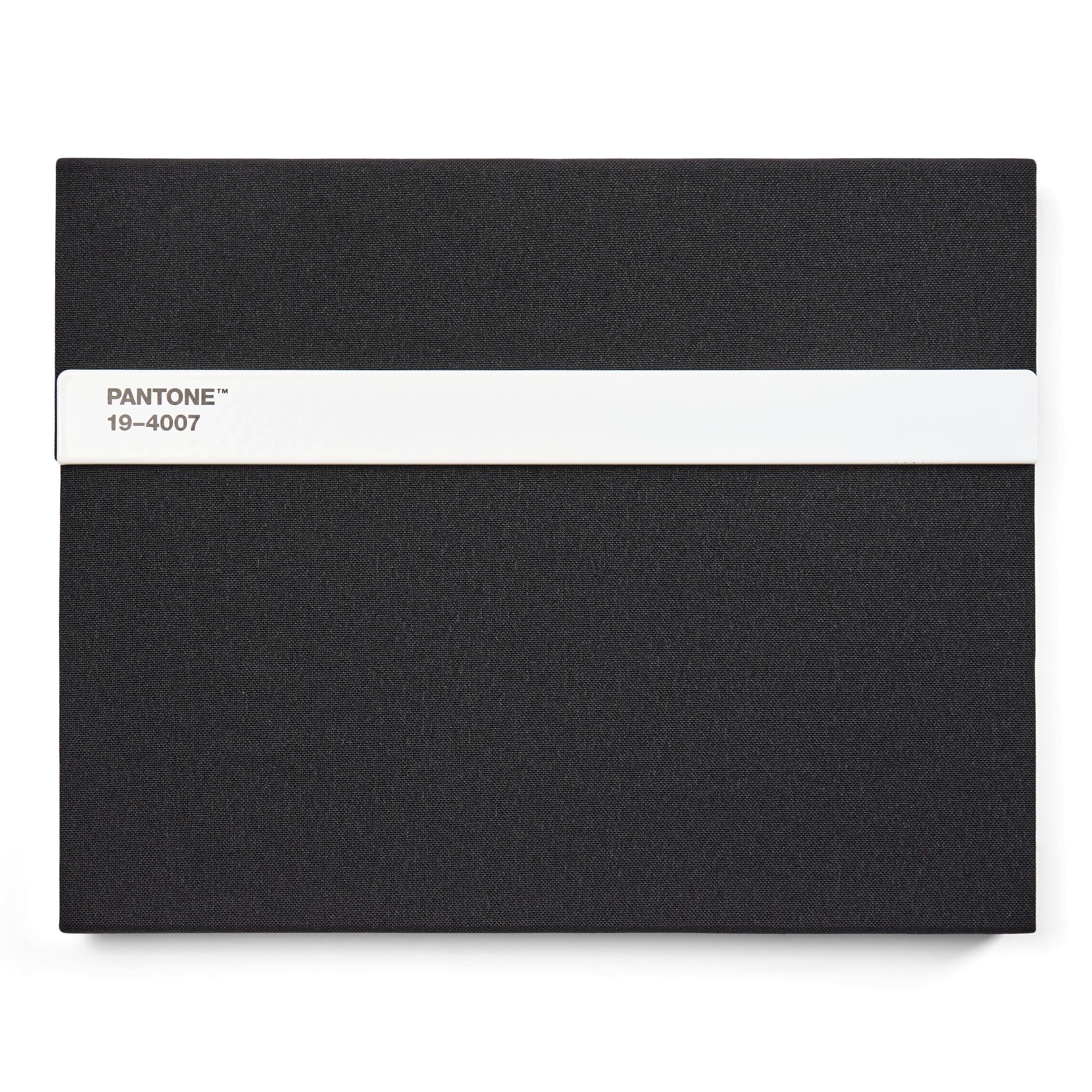 PANTONE Notizbuch Black 19-4007